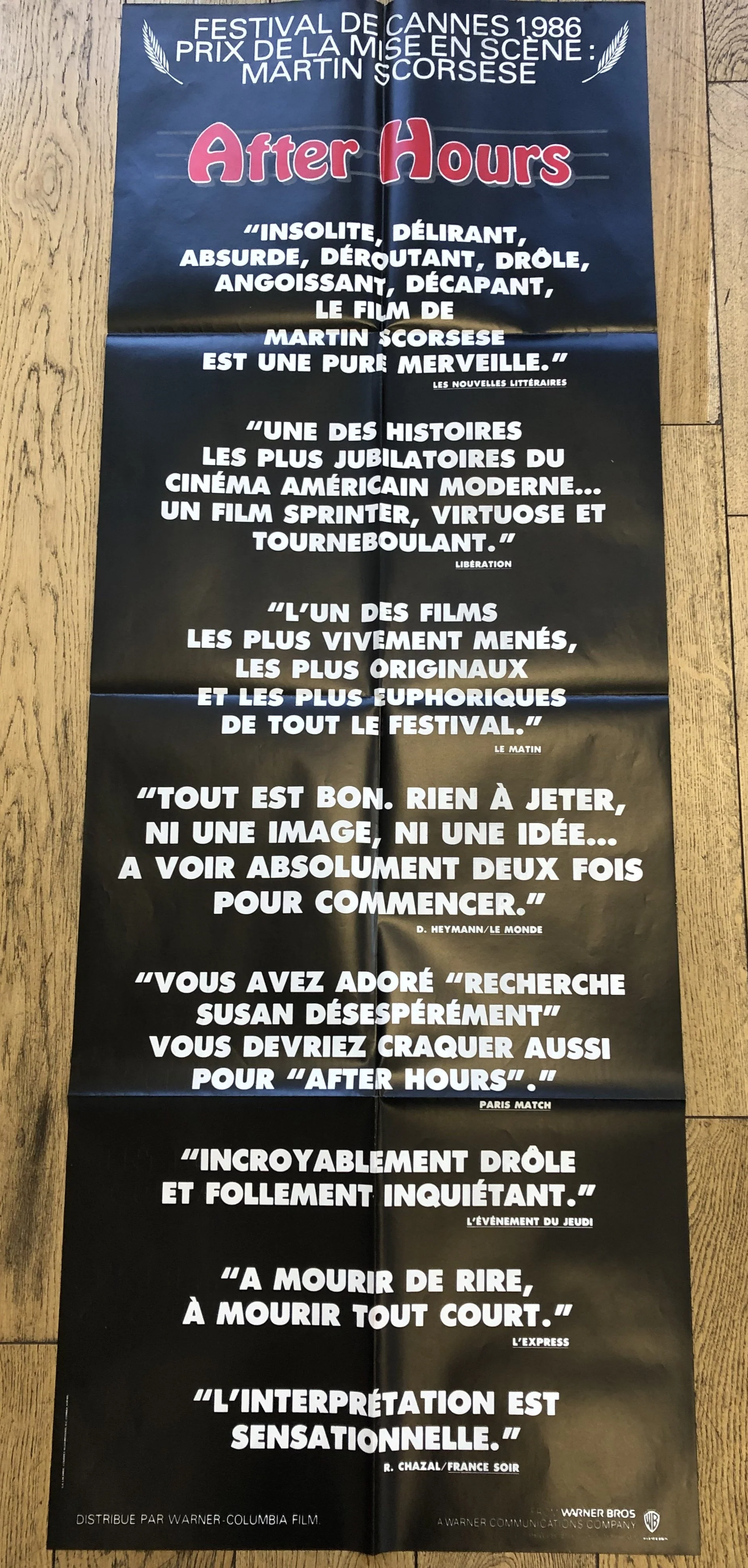 Affiche After Hours