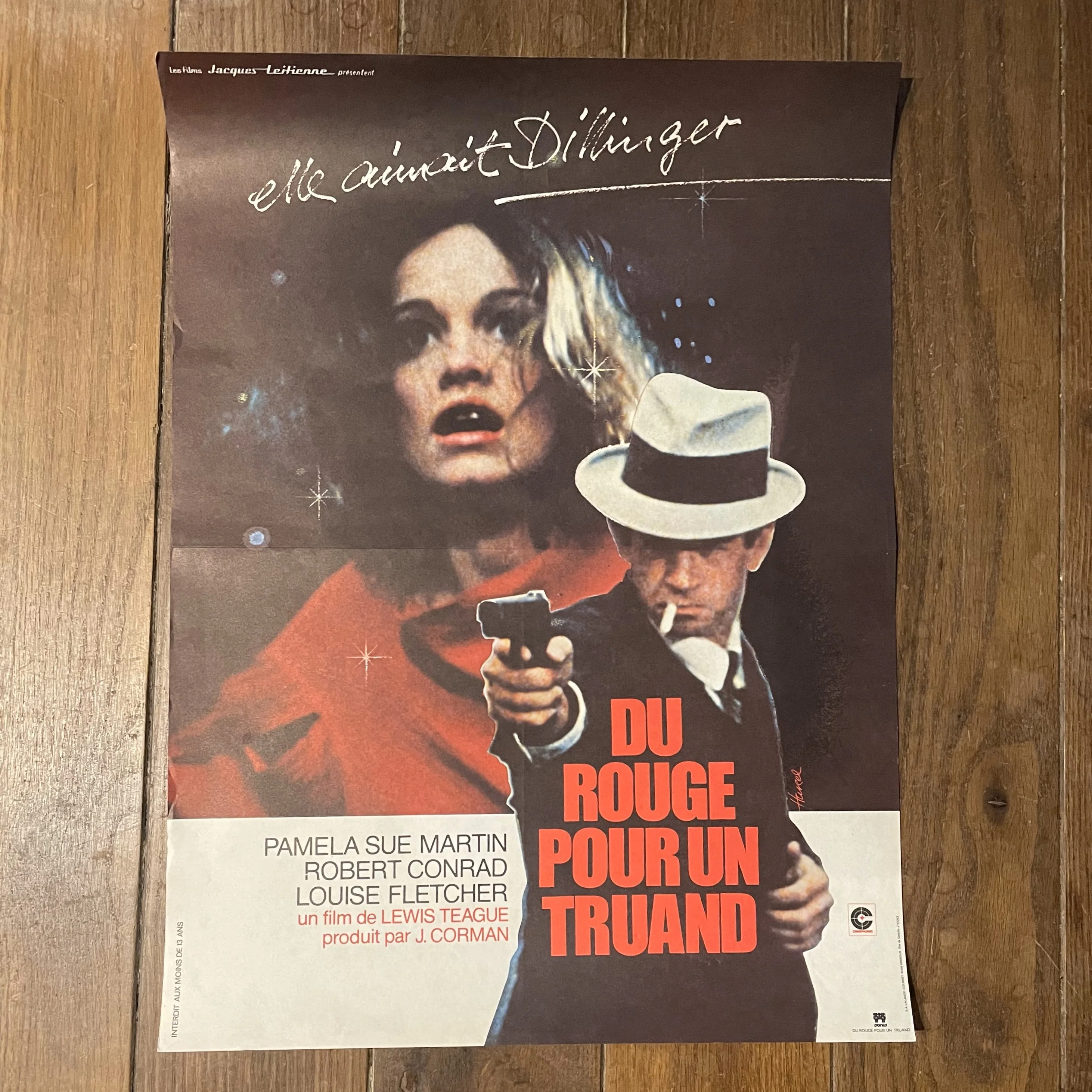 Affiche Du rouge pour un truand