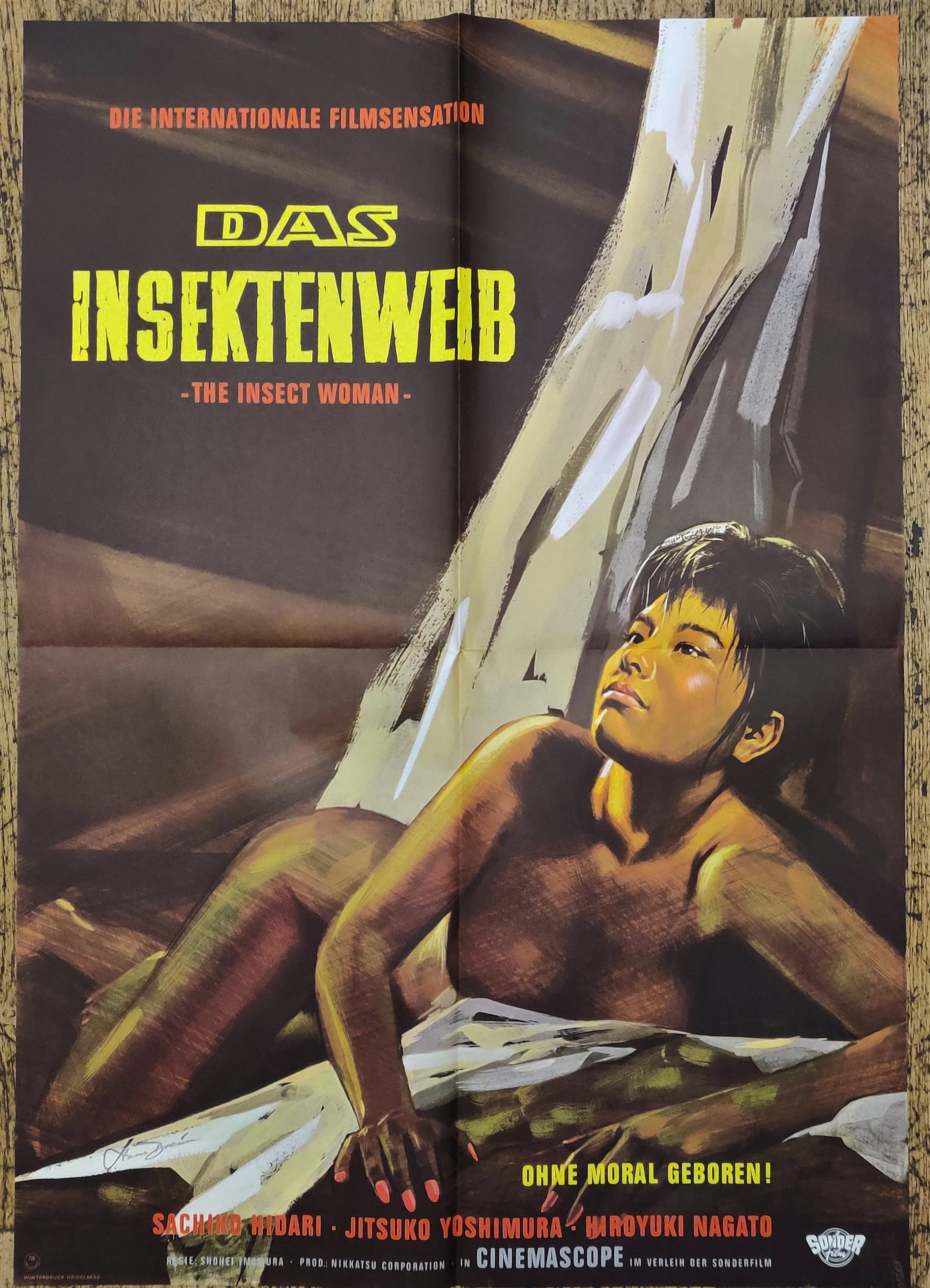 Affiche La Femme insecte