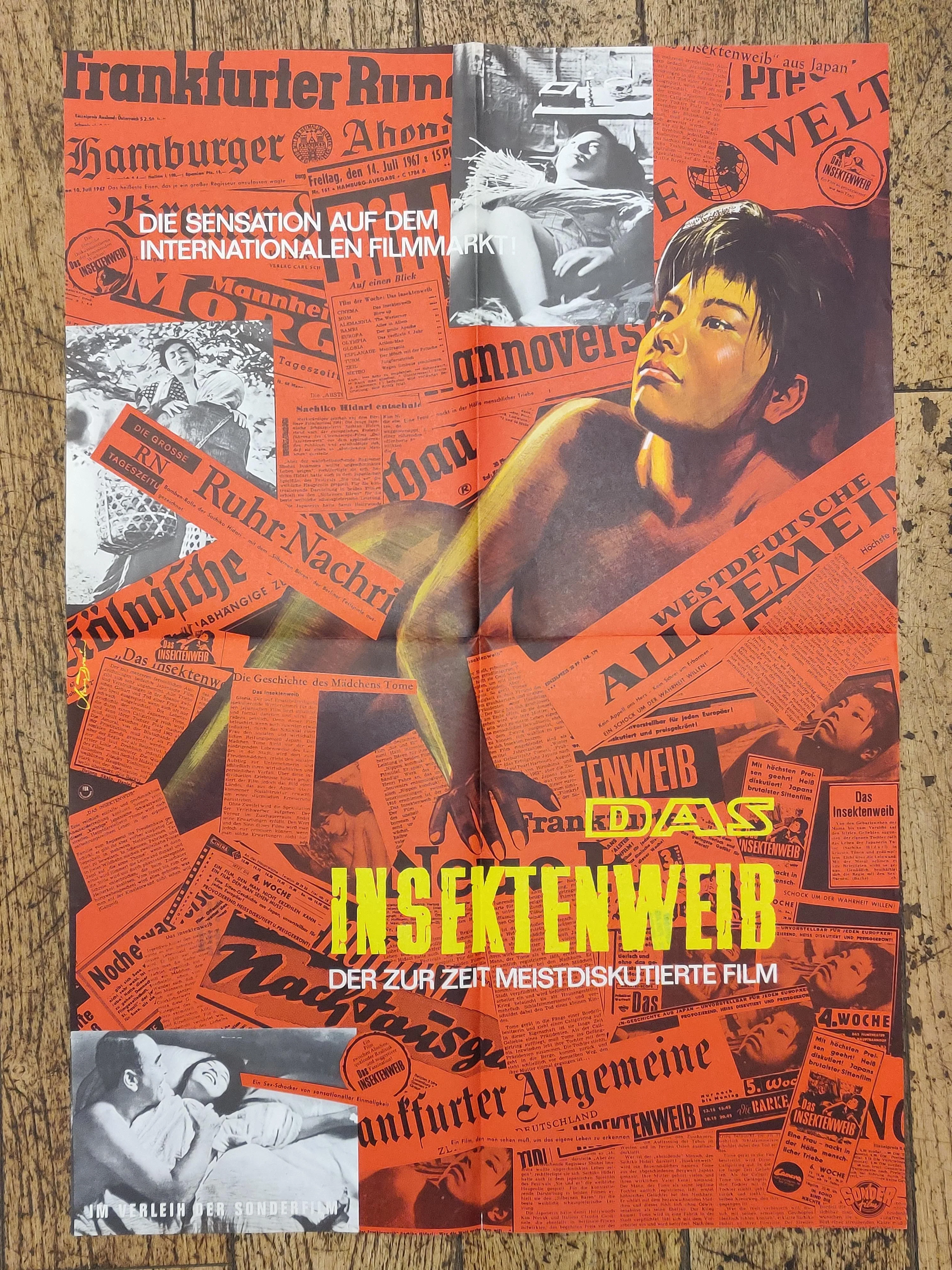 Affiche La Femme insecte