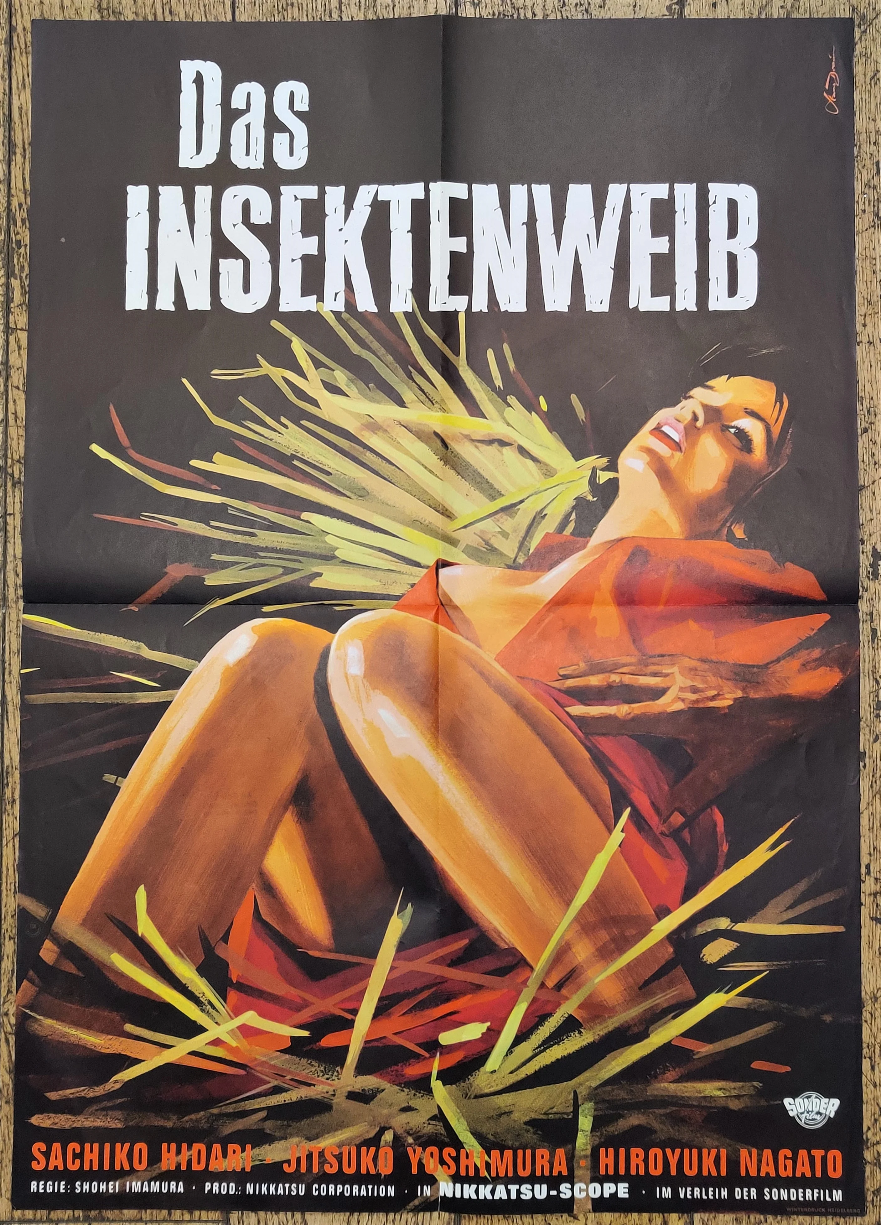 Affiche La Femme insecte