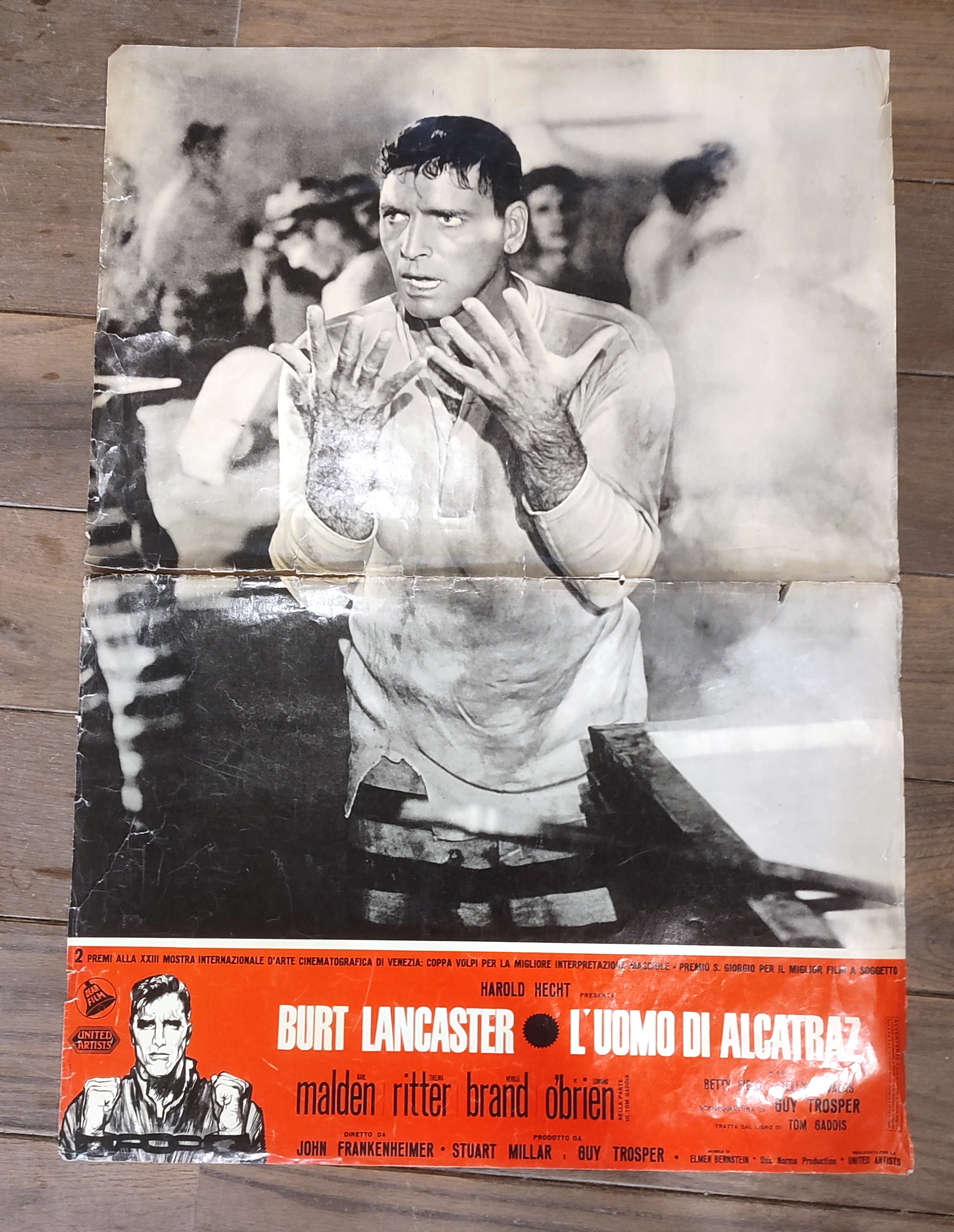 Affiche Le Prisonnier d'Alcatraz