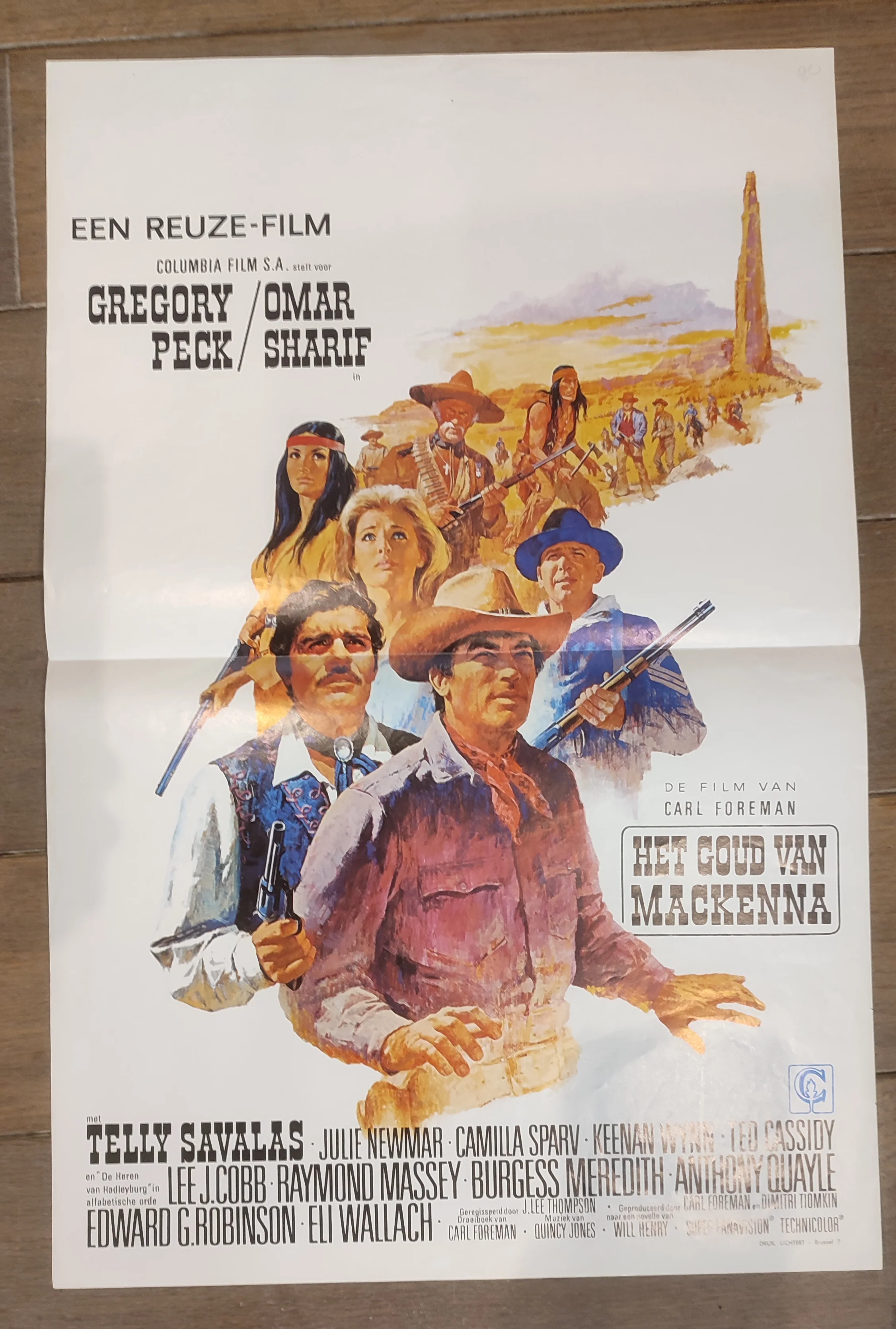 Affiche L'Or de MacKenna