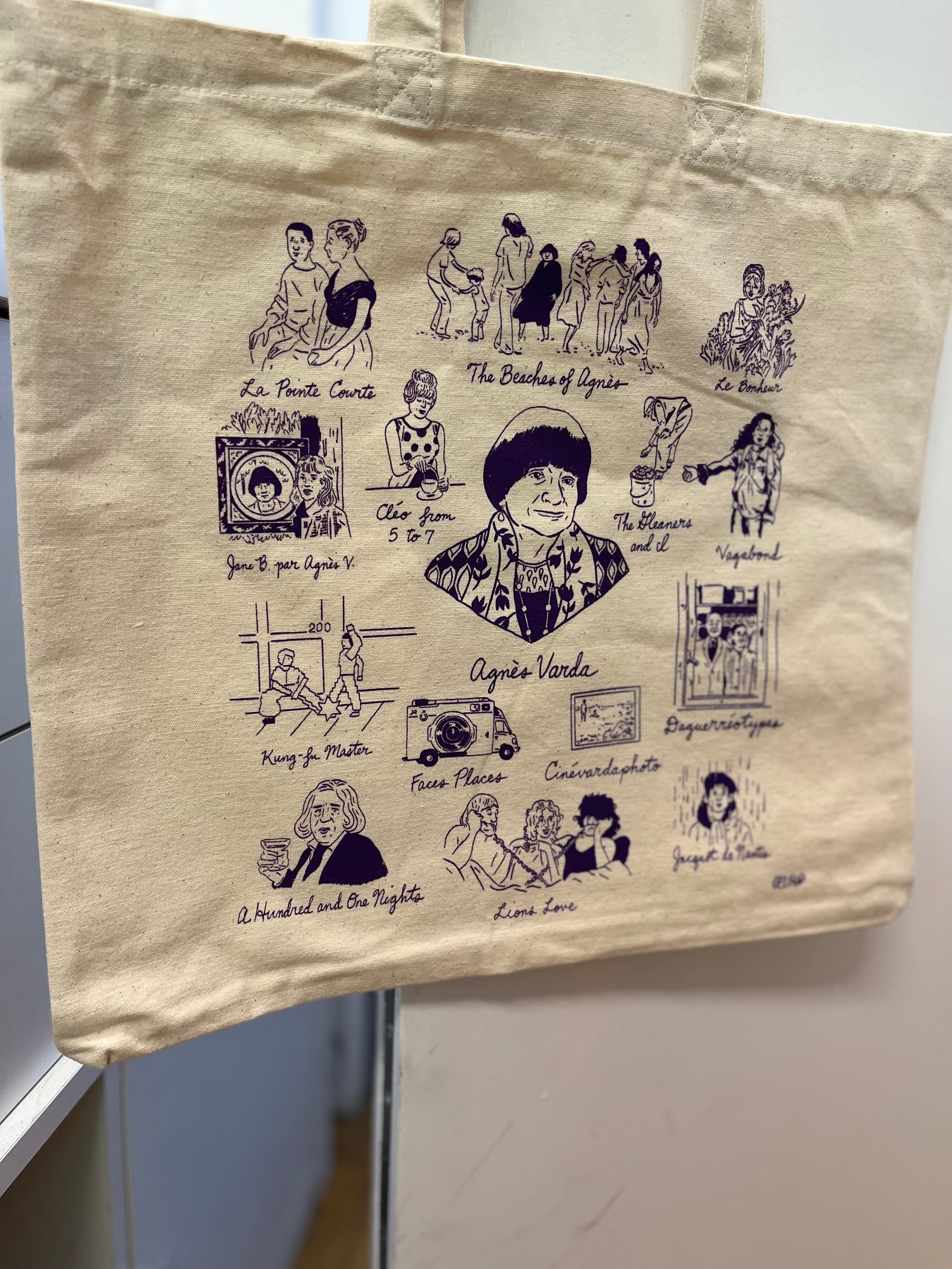 Agnès Varda - Tote bag Collector par Nathan Gelgud - Image 3