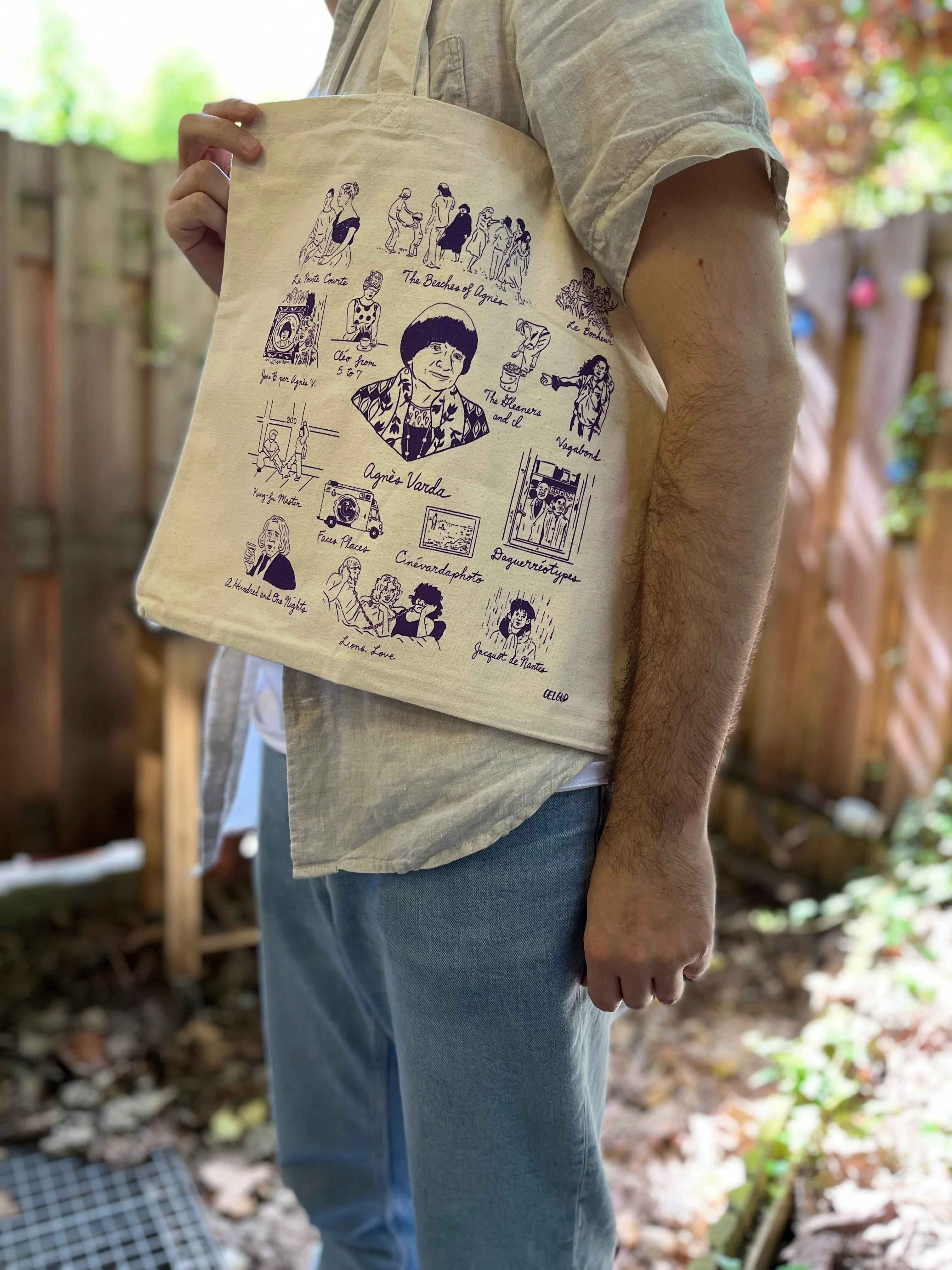 Agnès Varda - Tote bag Collector par Nathan Gelgud - Image 4