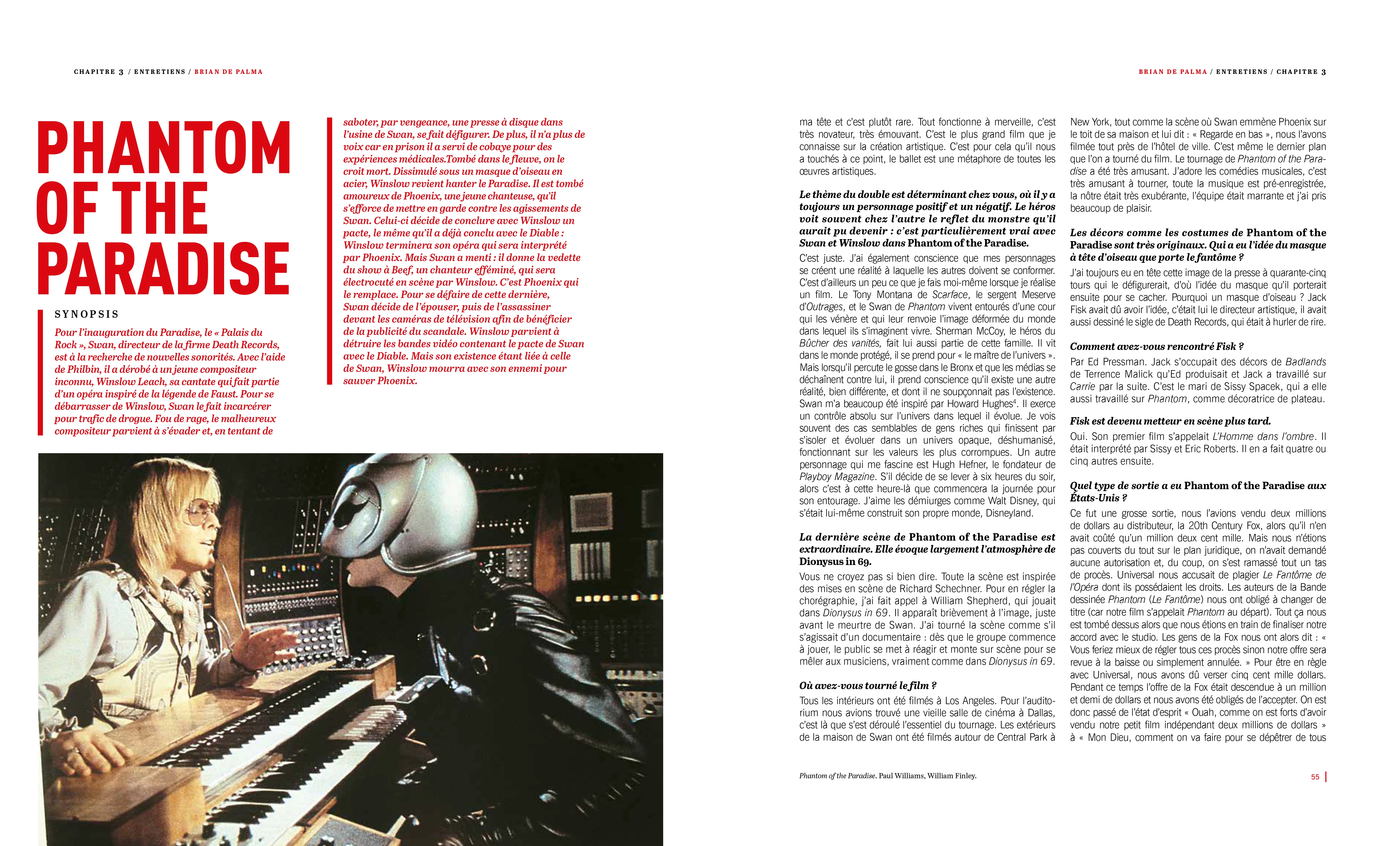 Brian de Palma - Entretiens avec Samuel Blumenfeld et Laurent Vachaud - Livre - Image 4