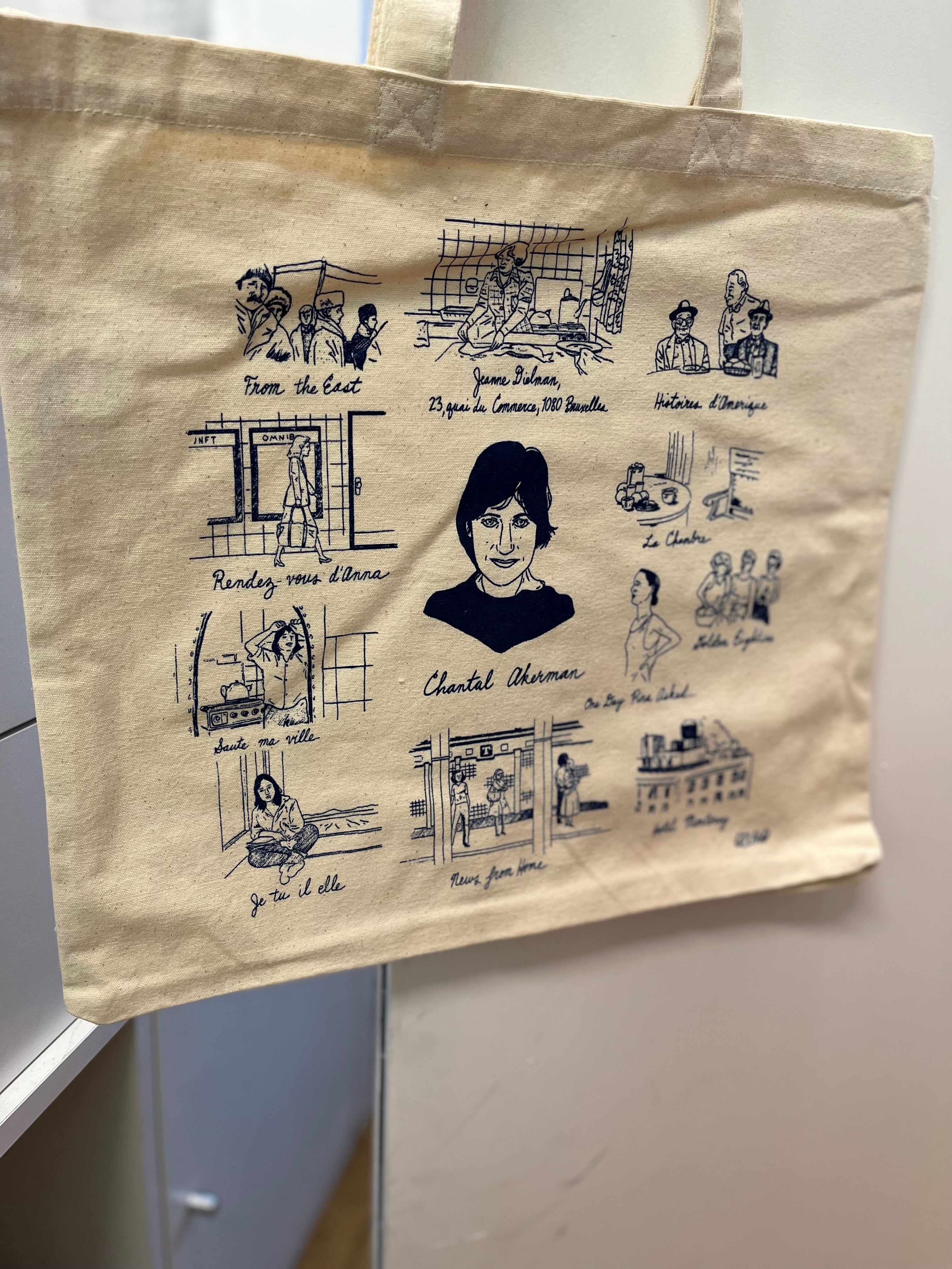 Chantal Akerman - Tote bag Collector par Nathan Gelgud - Image 3