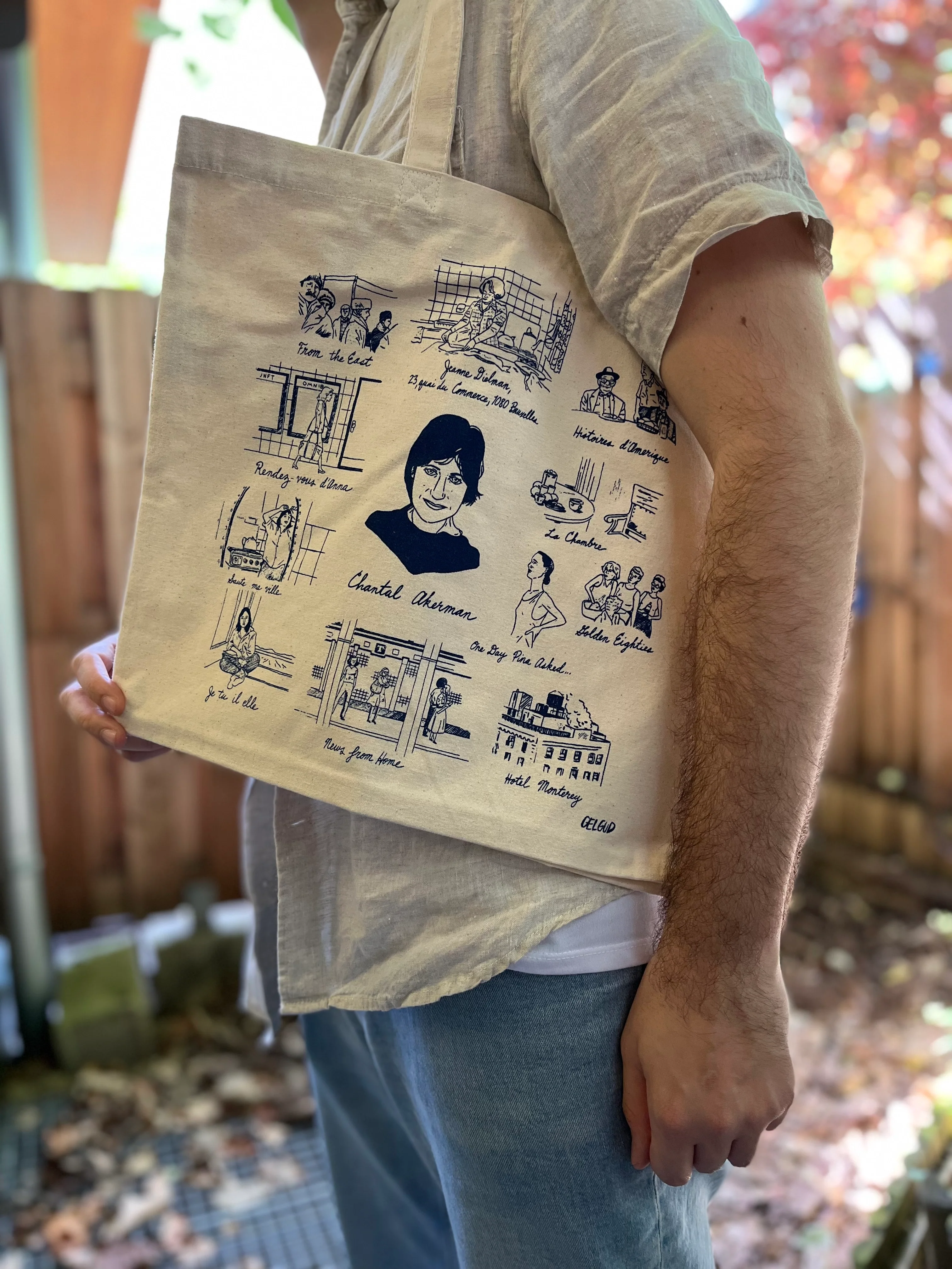 Chantal Akerman - Tote bag Collector par Nathan Gelgud - Image 4