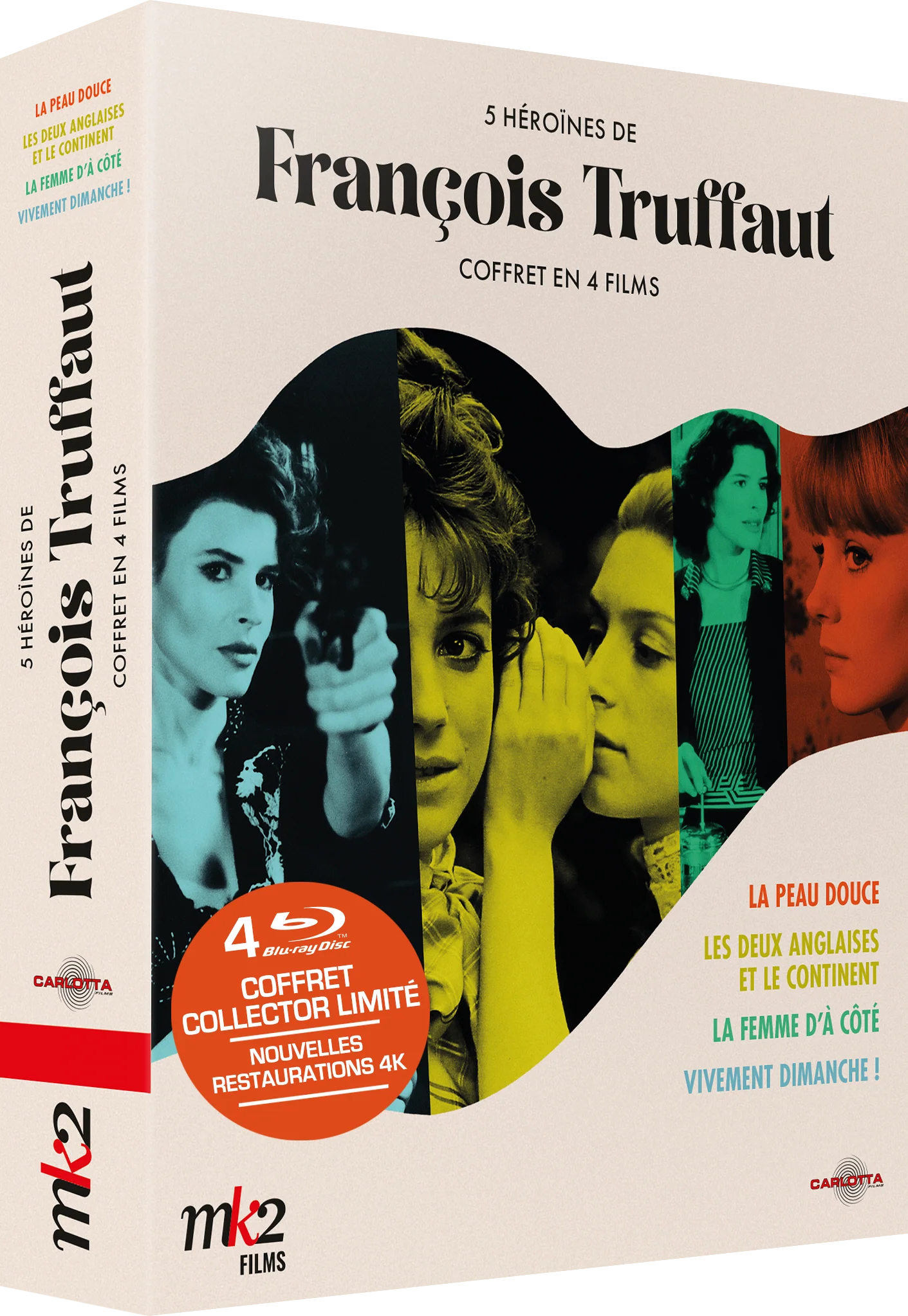 Coffret 5 Héroïnes de François Truffaut - Image 3
