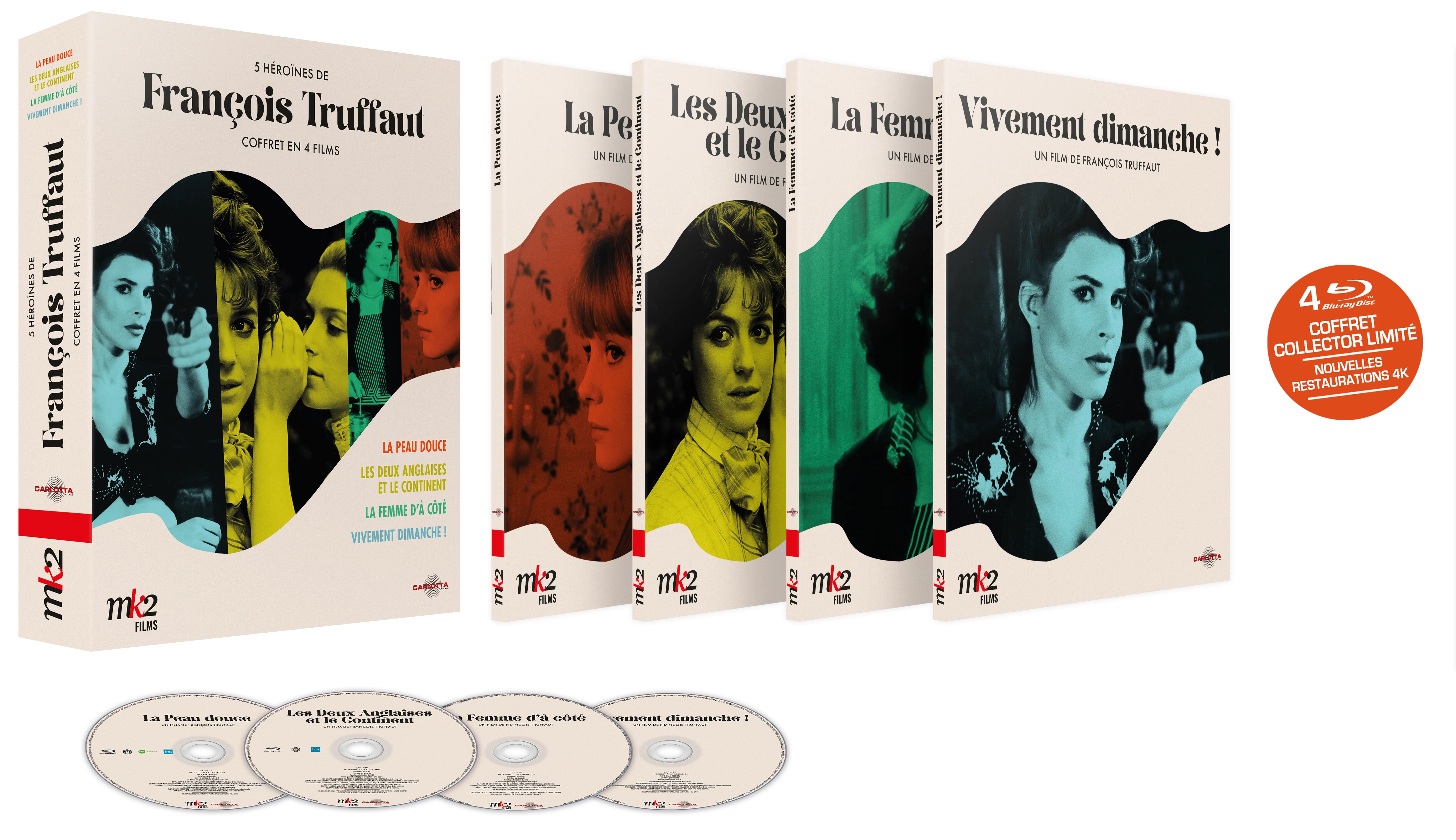 Coffret 5 Héroïnes de François Truffaut - Image 4