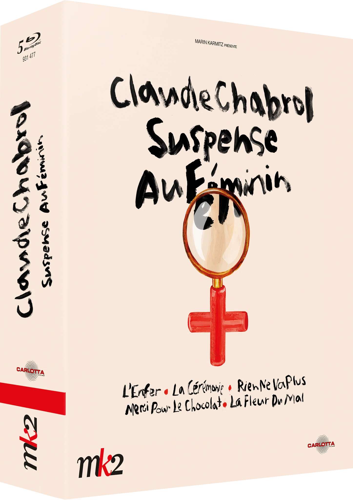Coffret Claude Chabrol, suspense au féminin