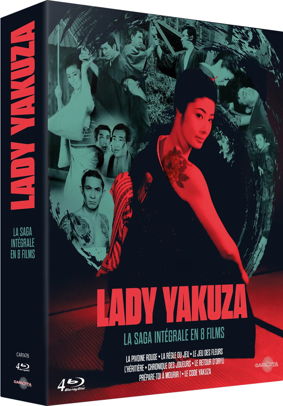 Coffret Lady Yakuza la saga intégrale