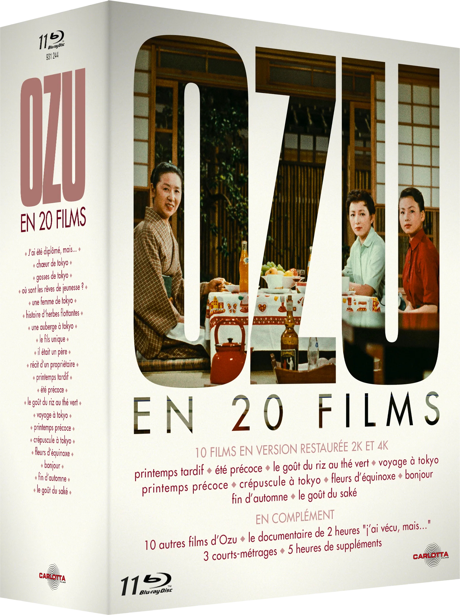 Coffret Ozu en 20 films