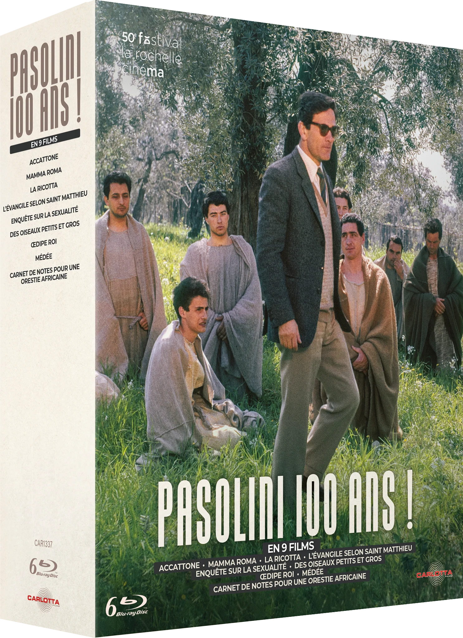 Coffret Pier Paolo Pasolini 100 ans