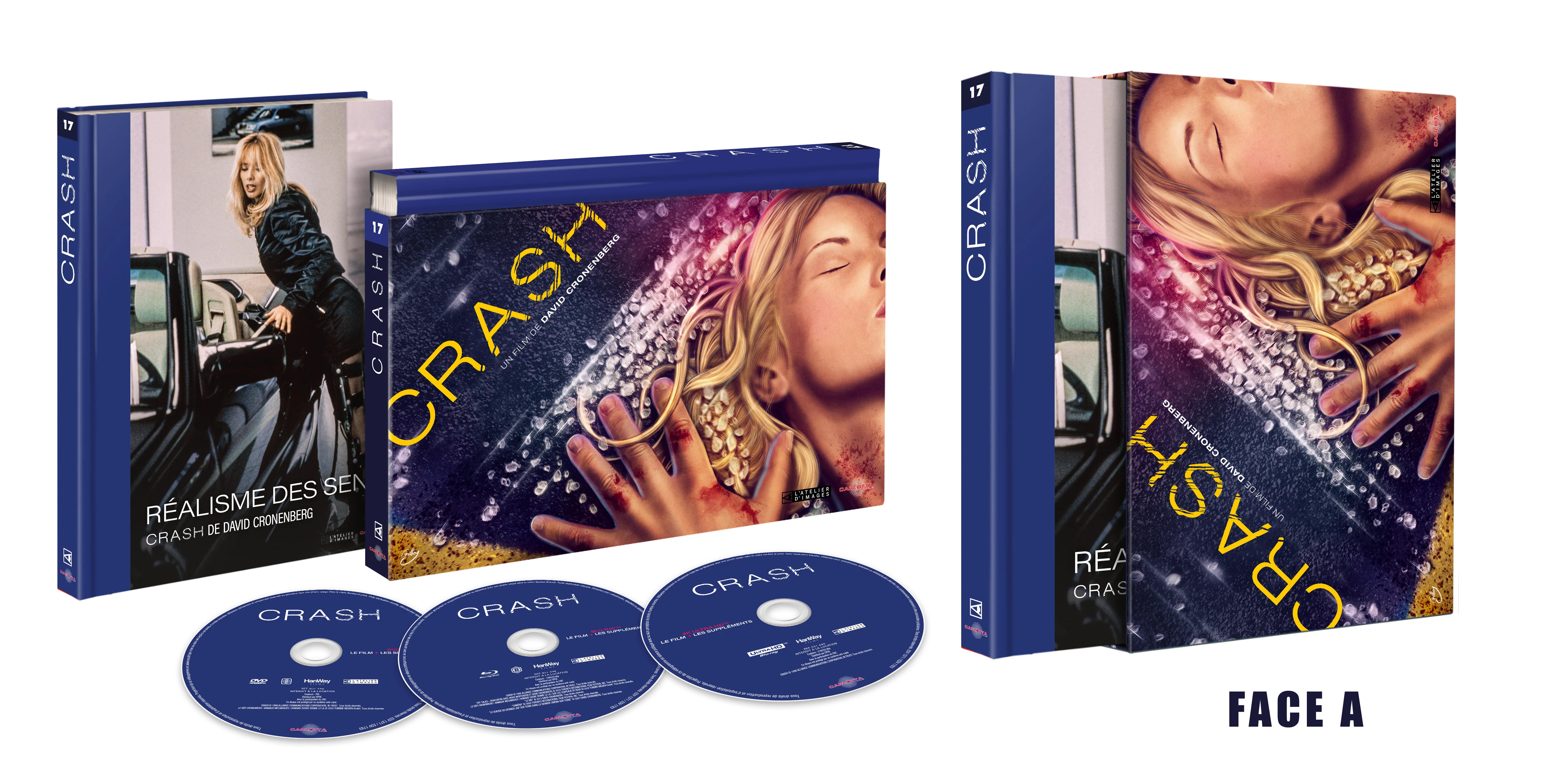 Crash - Coffret Ultra Collector 17 - 4K Ultra HD + Blu-ray + DVD + Livre - Image 3