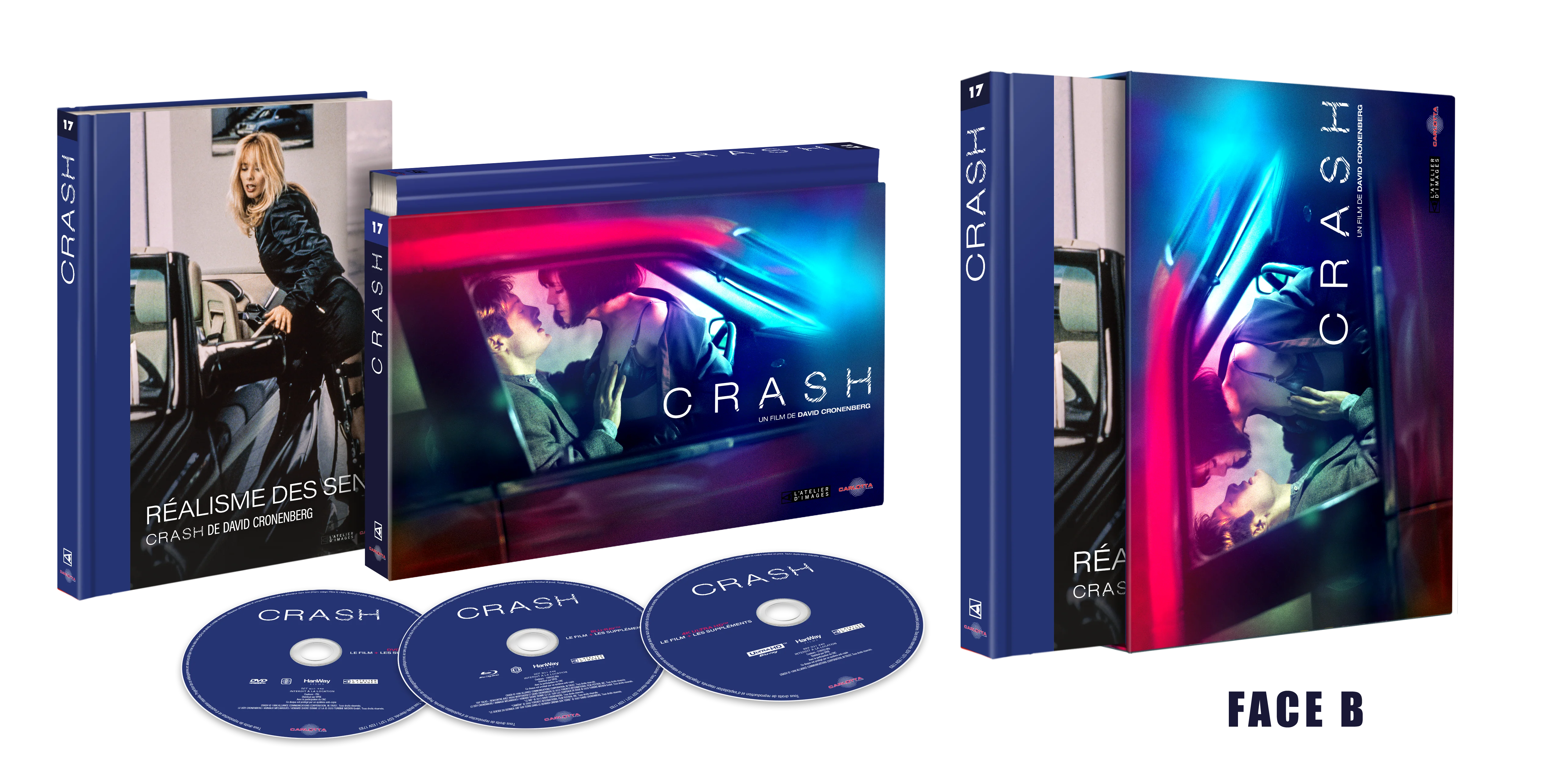 Crash - Coffret Ultra Collector 17 - 4K Ultra HD + Blu-ray + DVD + Livre - Image 4