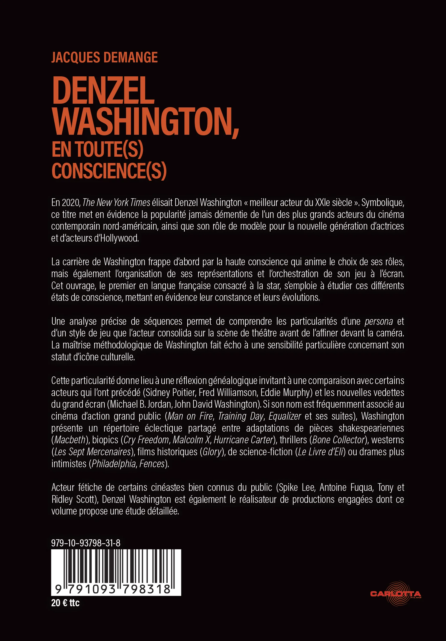 Denzel Washington, en toute(s) conscience(s) - Persona #1 - Livre - Image 3