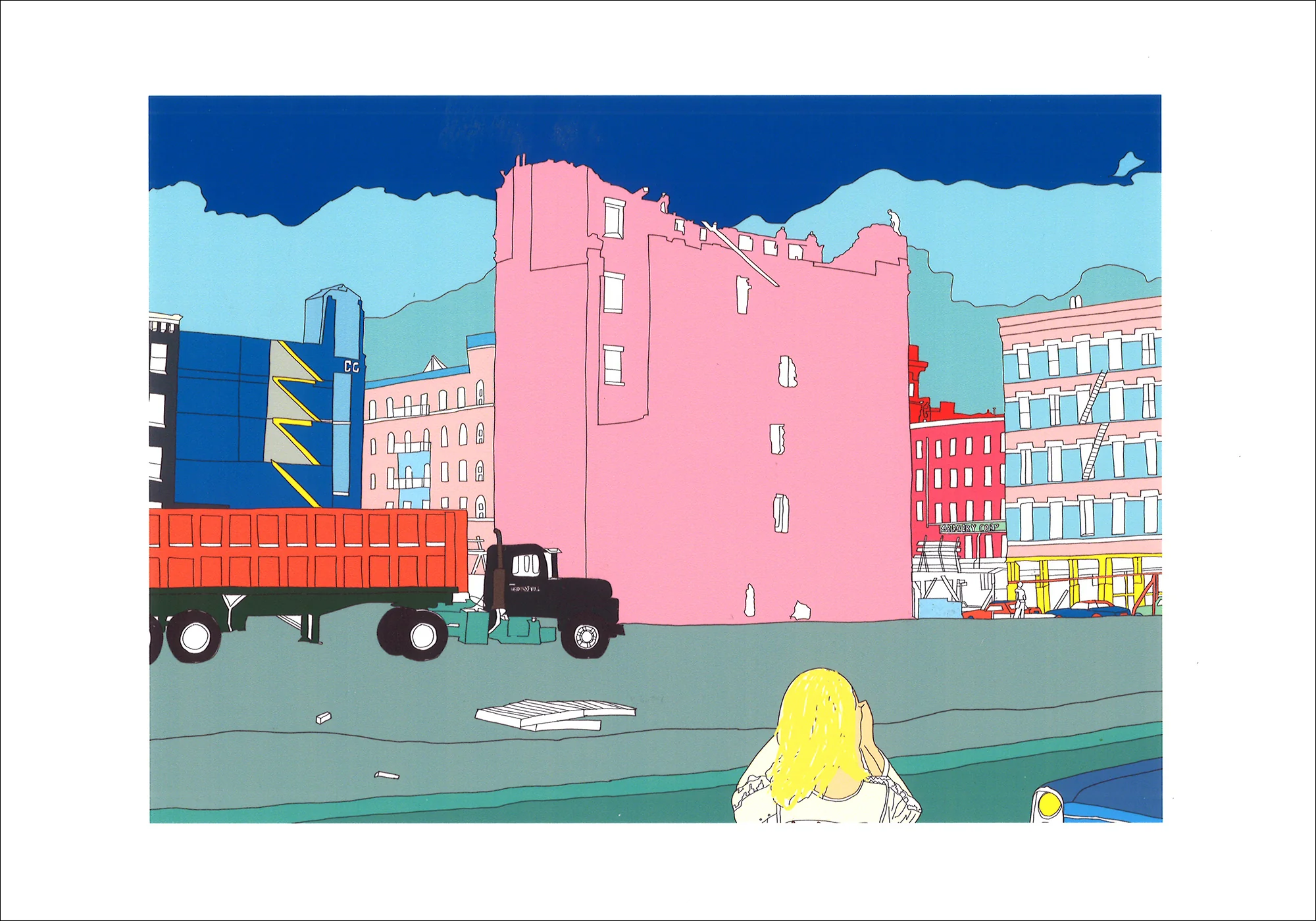 Dessins I Need A Ride to California - Image 5