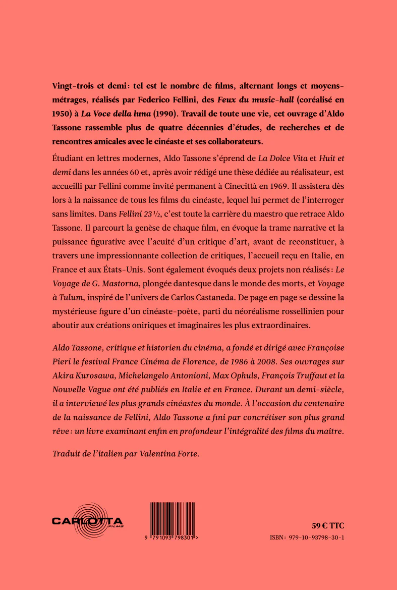 Fellini 23 1/2 - Livre - Image 3