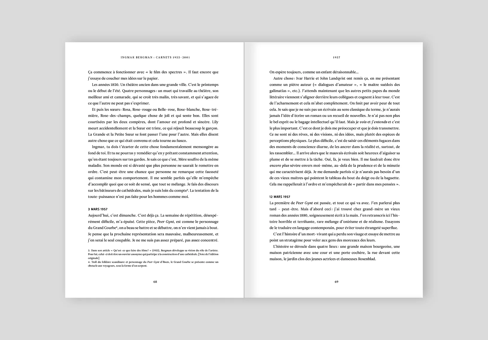 Ingmar Bergman, carnets 1955-2001 - Livre - Image 5
