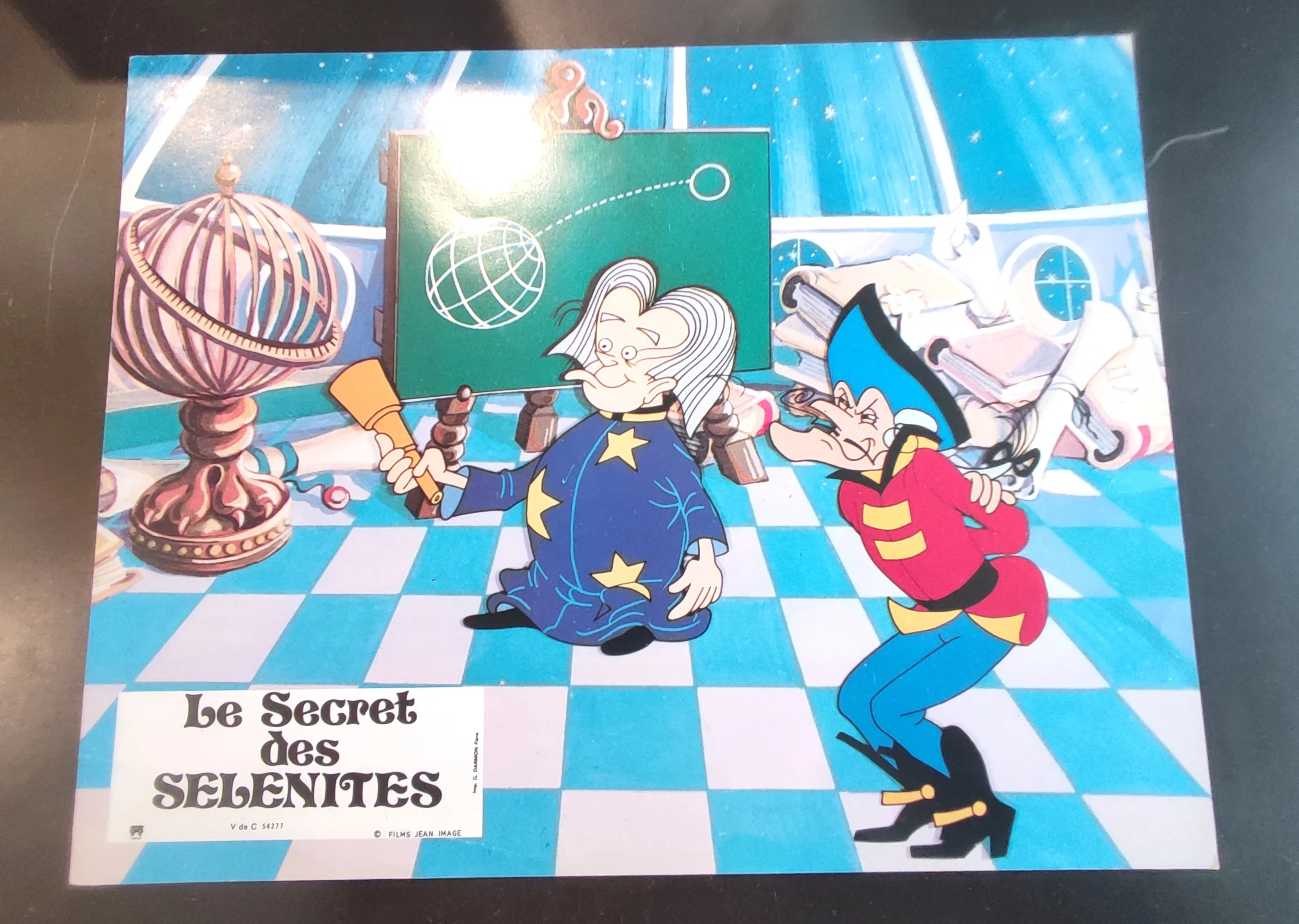 Jeu de 4 visuels d'exploitation originaux Le Secret des Sélénites - Image 3