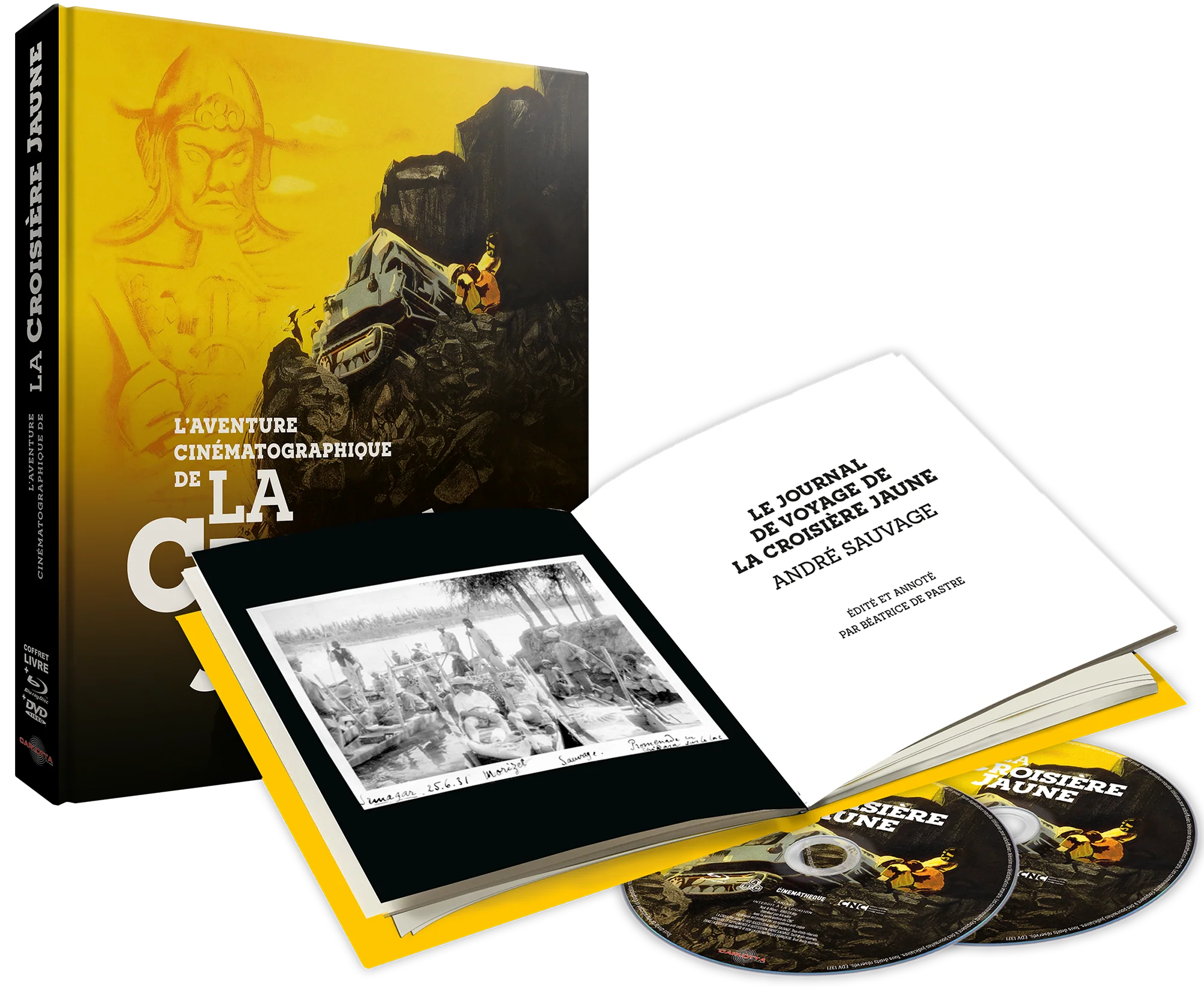 L'Aventure cinématographique de La Croisière jaune Blu-ray + DVD + Livre - Image 2