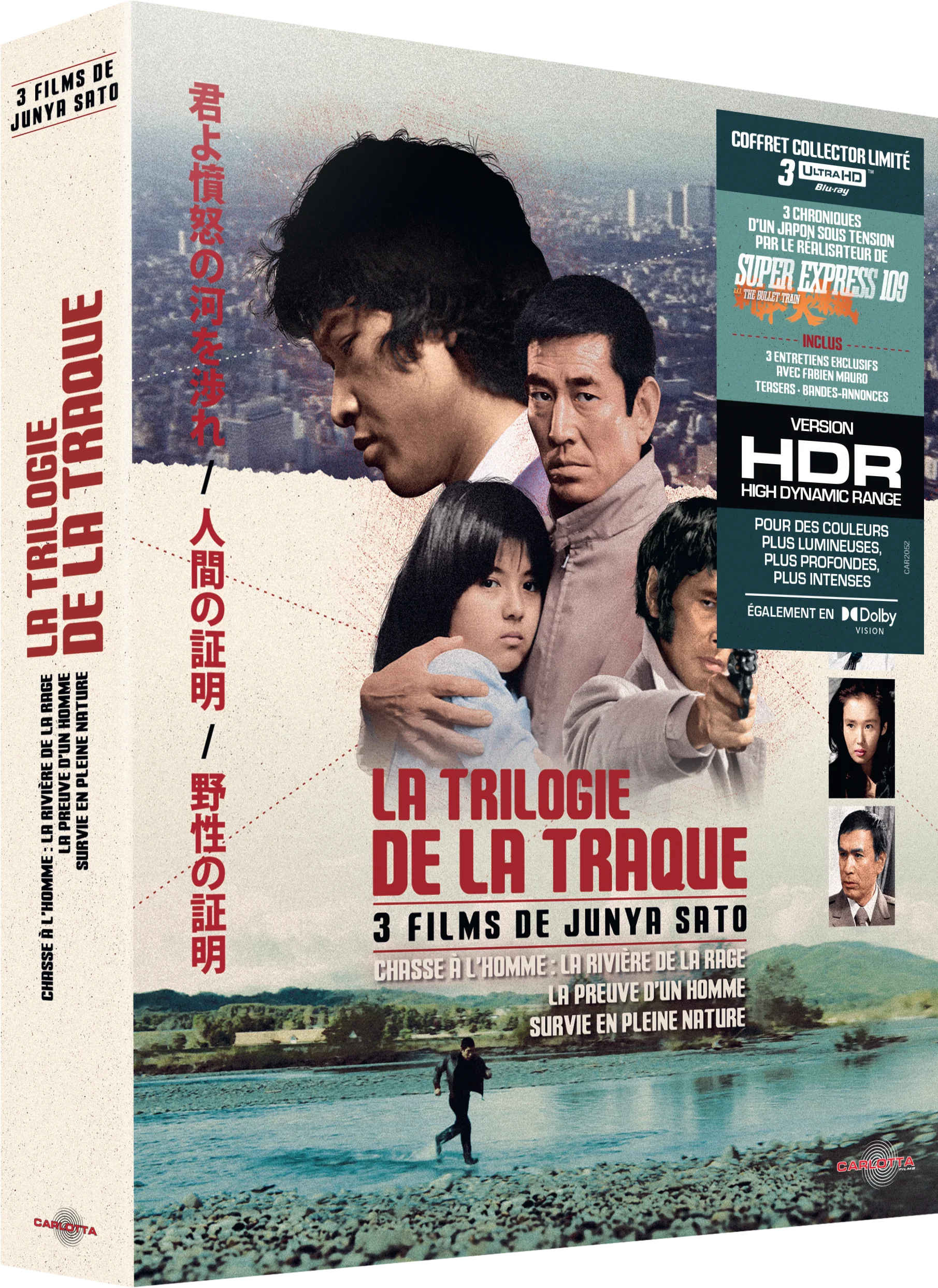 La Trilogie de la traque de Junya Sato