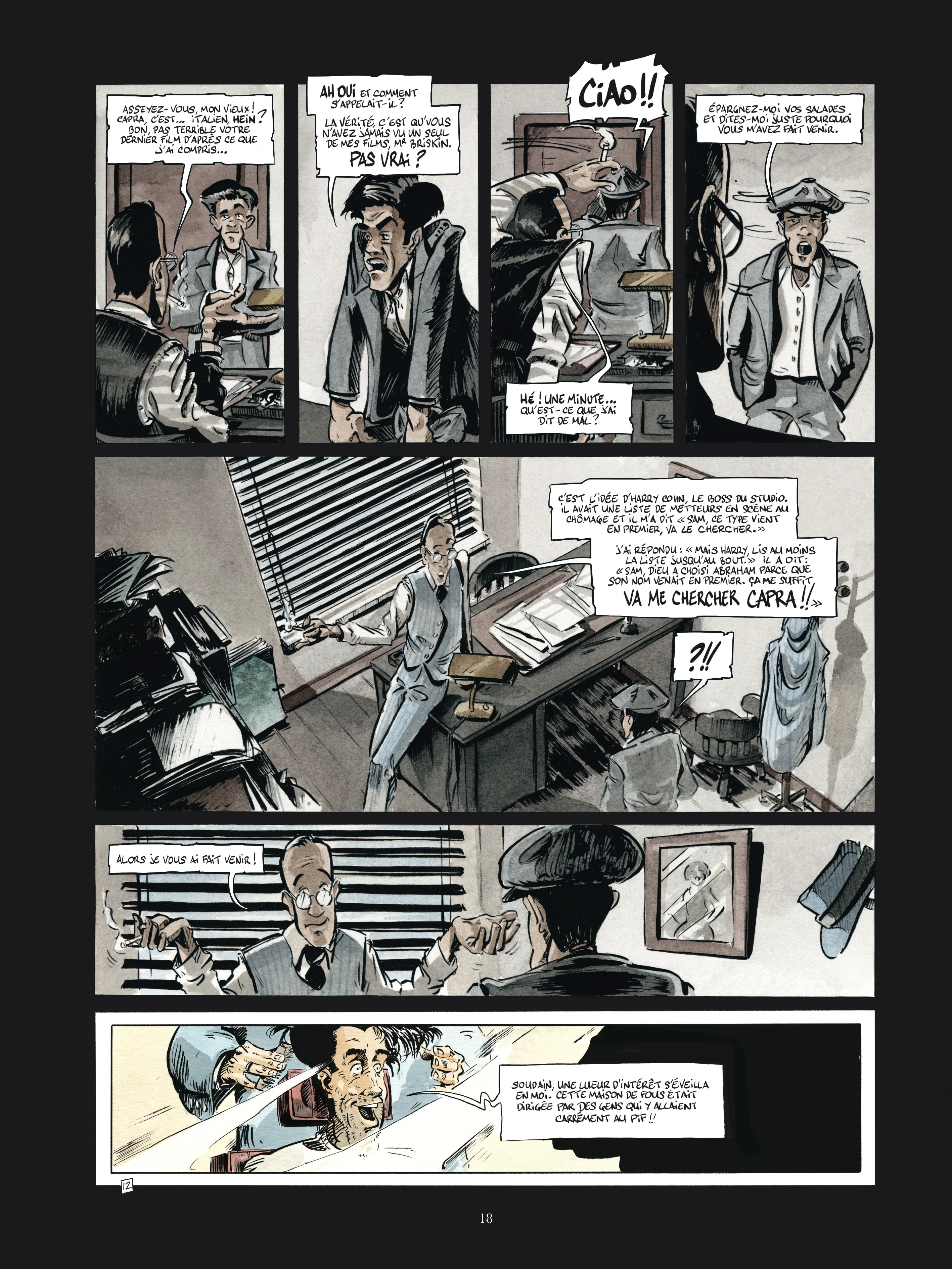 L'Extravagant Mr. Capra de Arnaud Michel et Antoine Lassalle - Bande-dessinée - Image 5