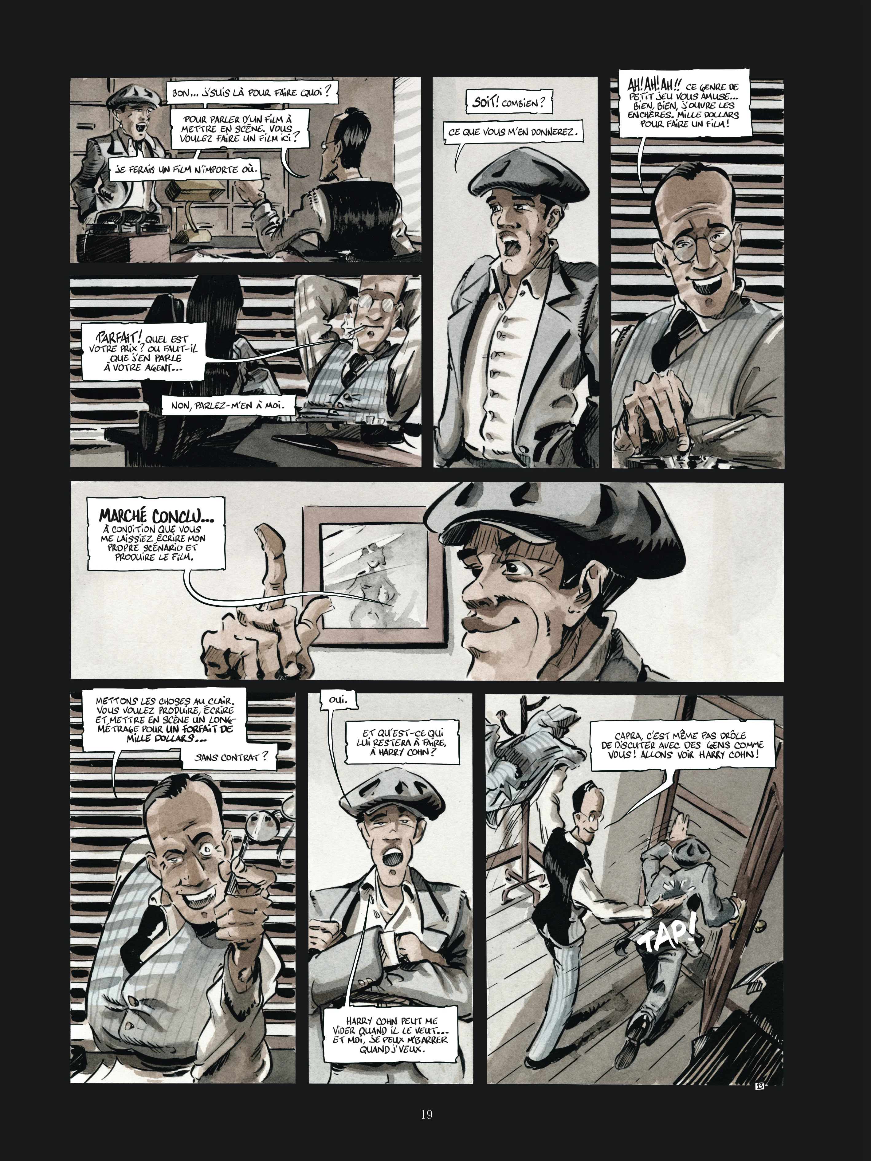 L'Extravagant Mr. Capra de Arnaud Michel et Antoine Lassalle - Bande-dessinée - Image 6