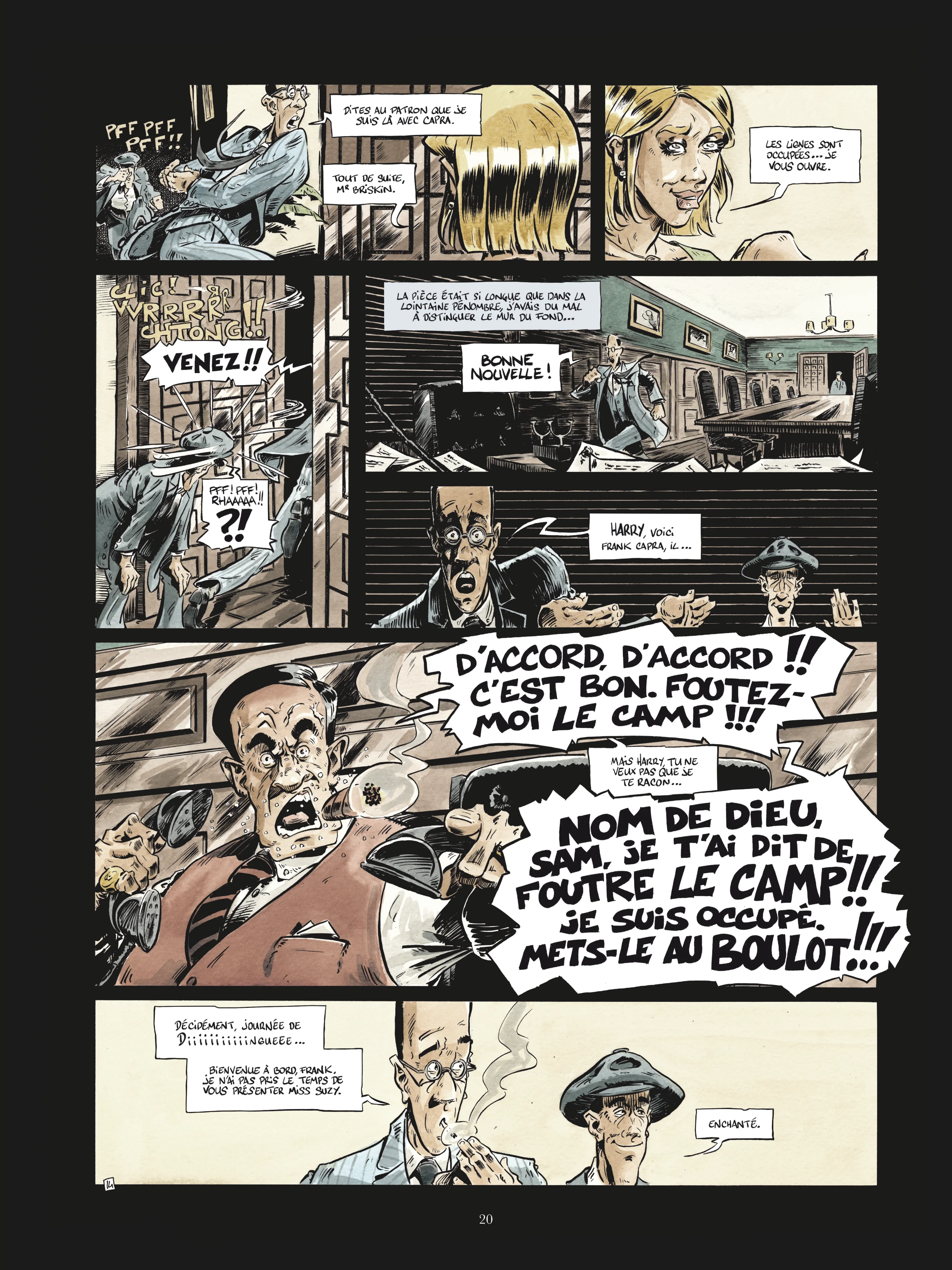 L'Extravagant Mr. Capra de Arnaud Michel et Antoine Lassalle - Bande-dessinée - Image 7