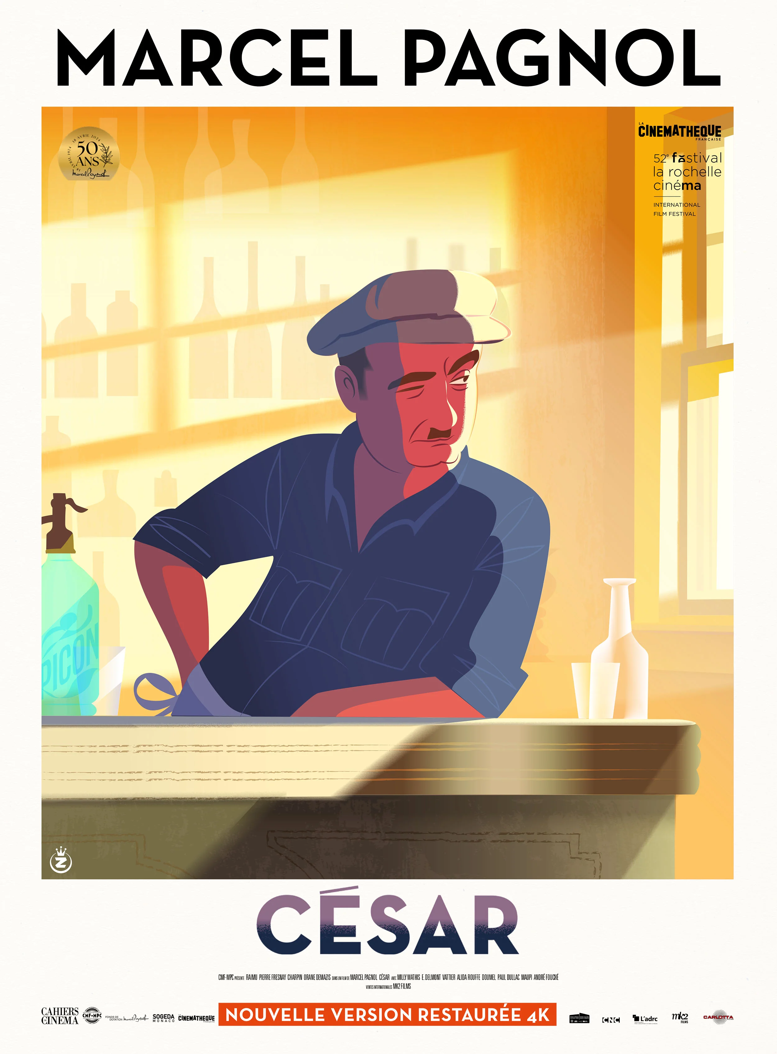 Rétrospective Marcel Pagnol 50 ans - Affiche - Image 4