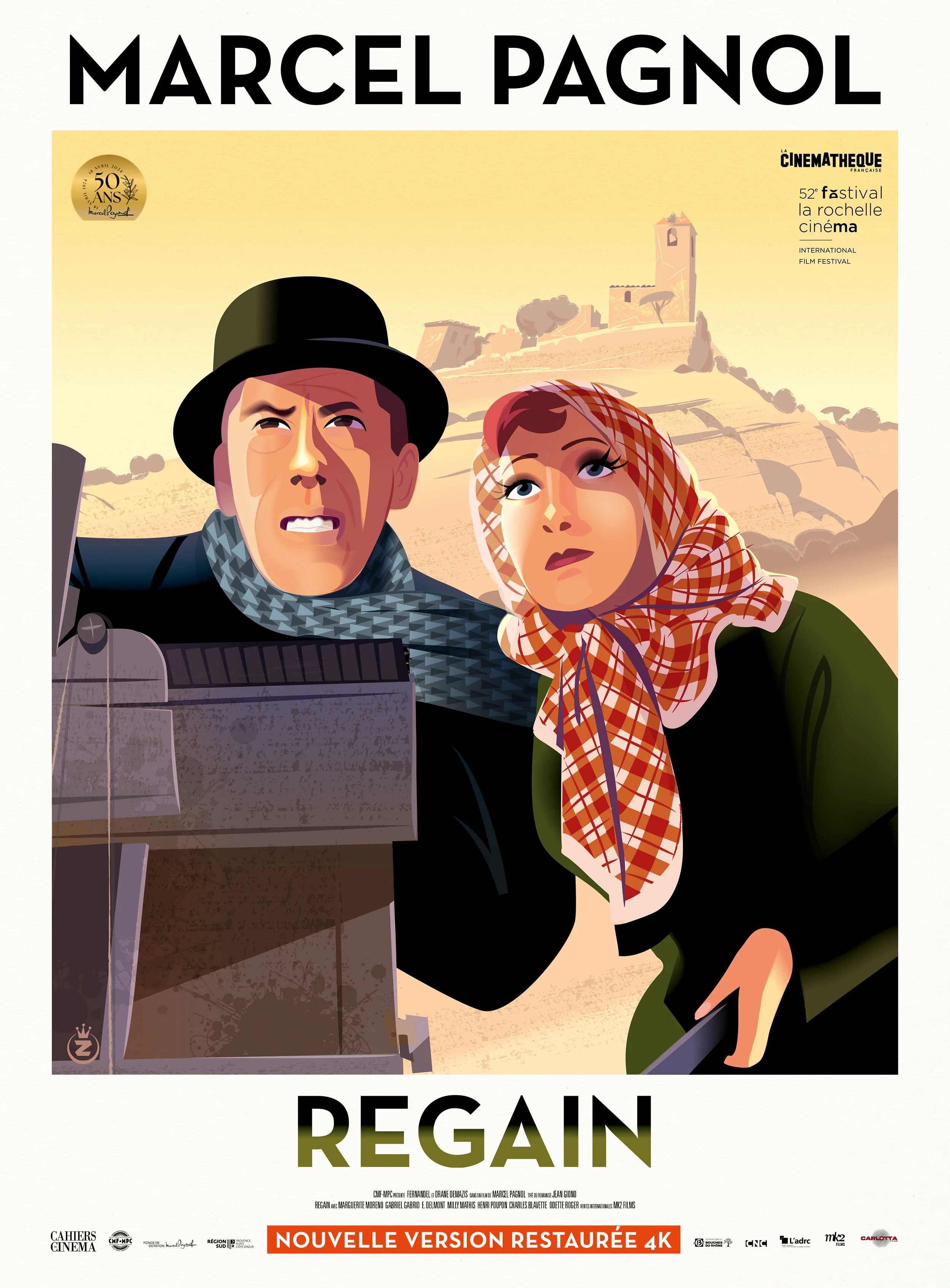 Rétrospective Marcel Pagnol 50 ans - Affiche - Image 8