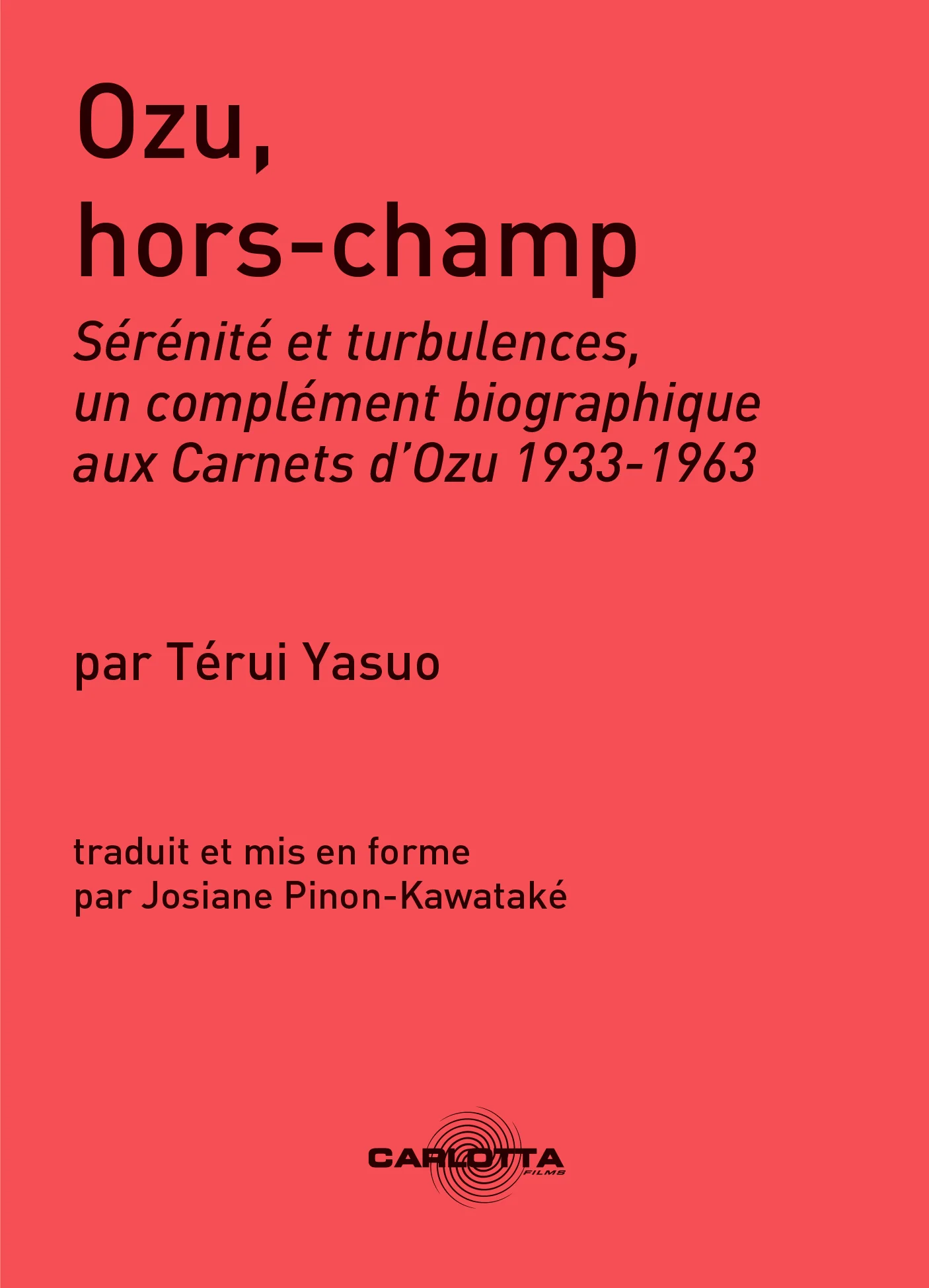 Ozu, hors-champ par Térui Yasuo - Livre - Image 2