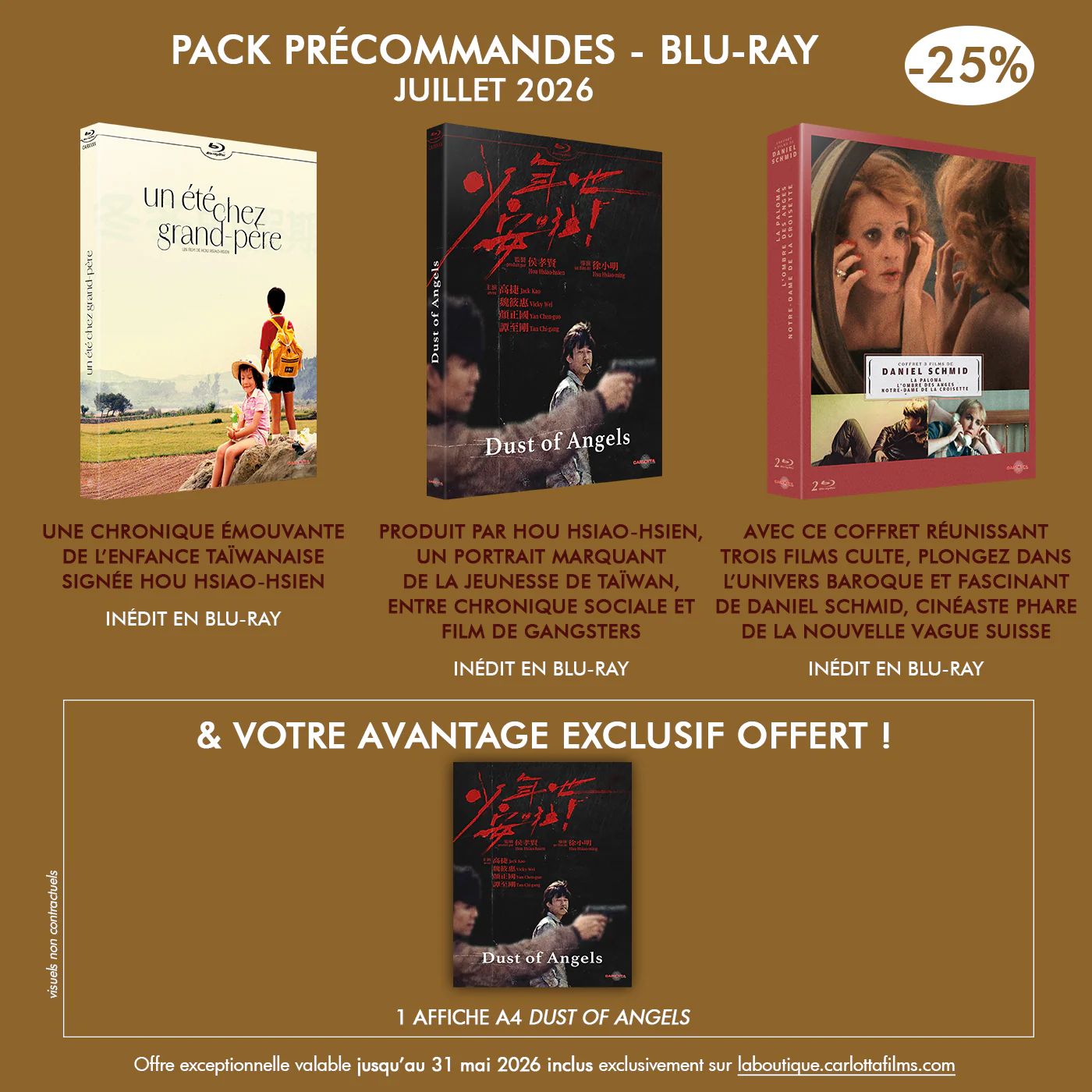 Sorties de juillet 2026