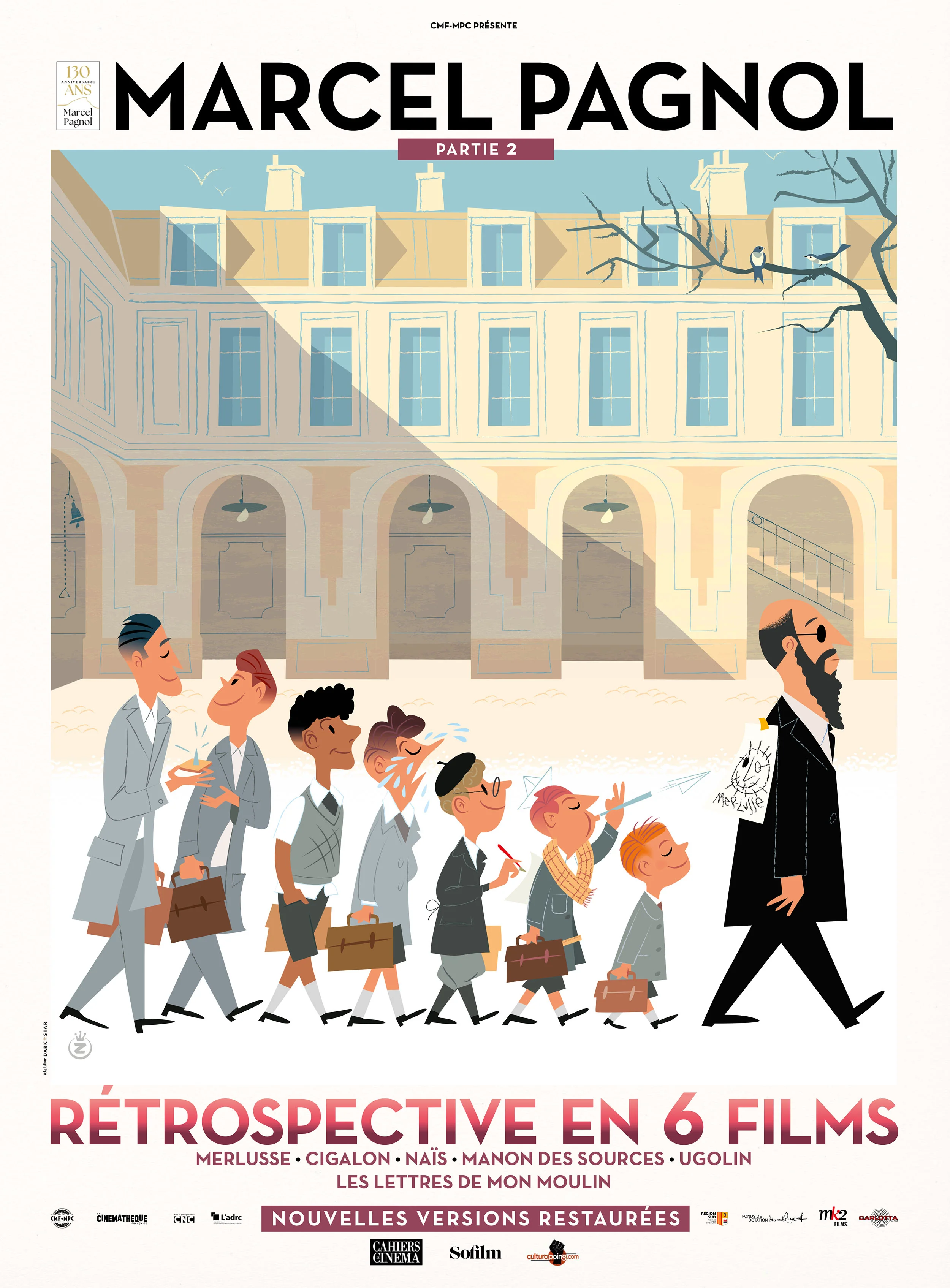 Rétrospective Marcel Pagnol Partie 2 - Affiche