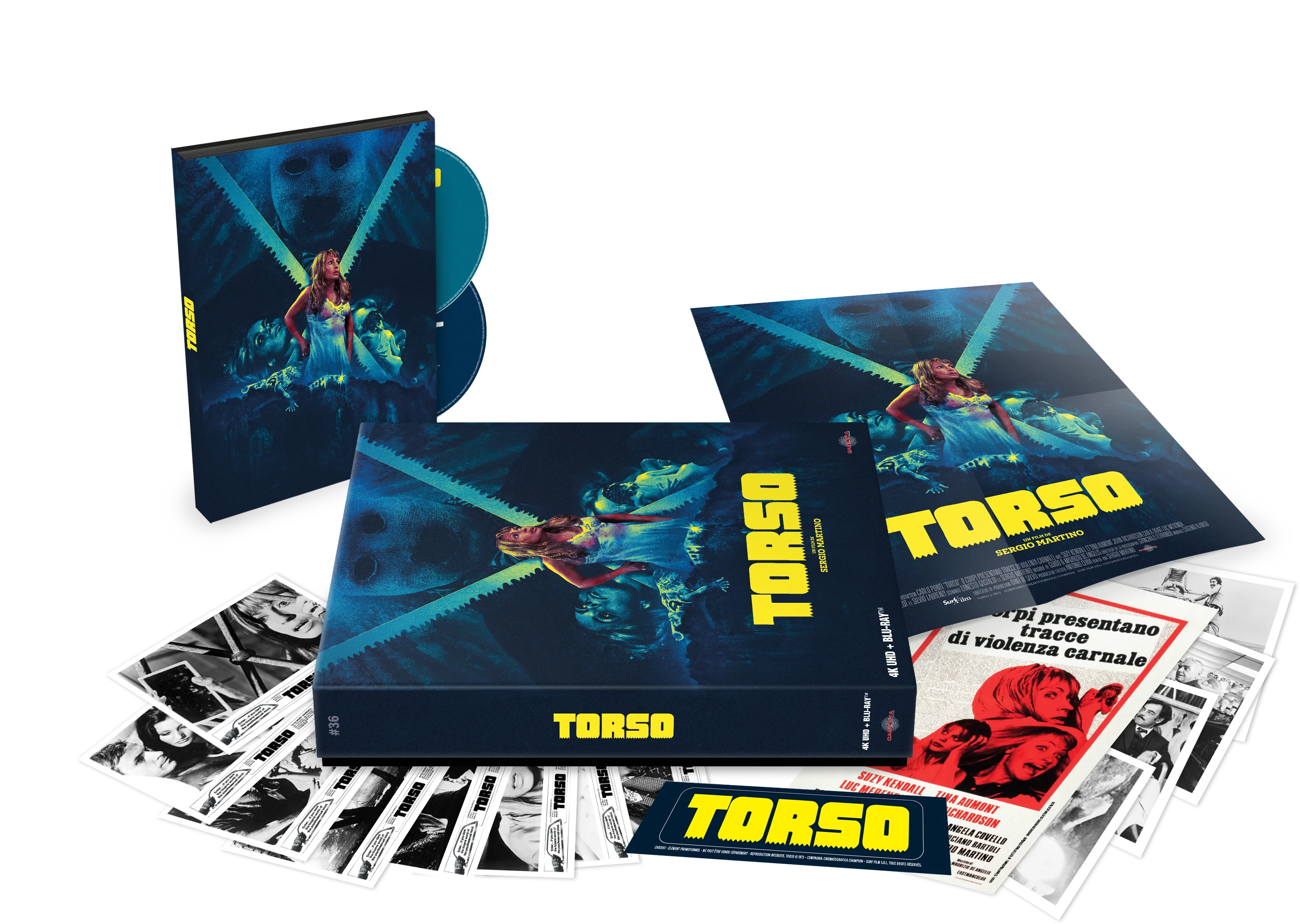 Torso - Édition Prestige Limitée UHD + Blu-ray + Memorabilia - Image 2